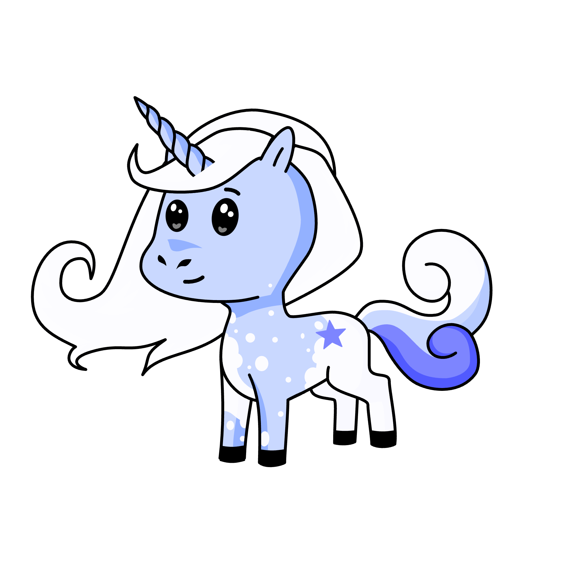 Comet's Dust, the unicorn