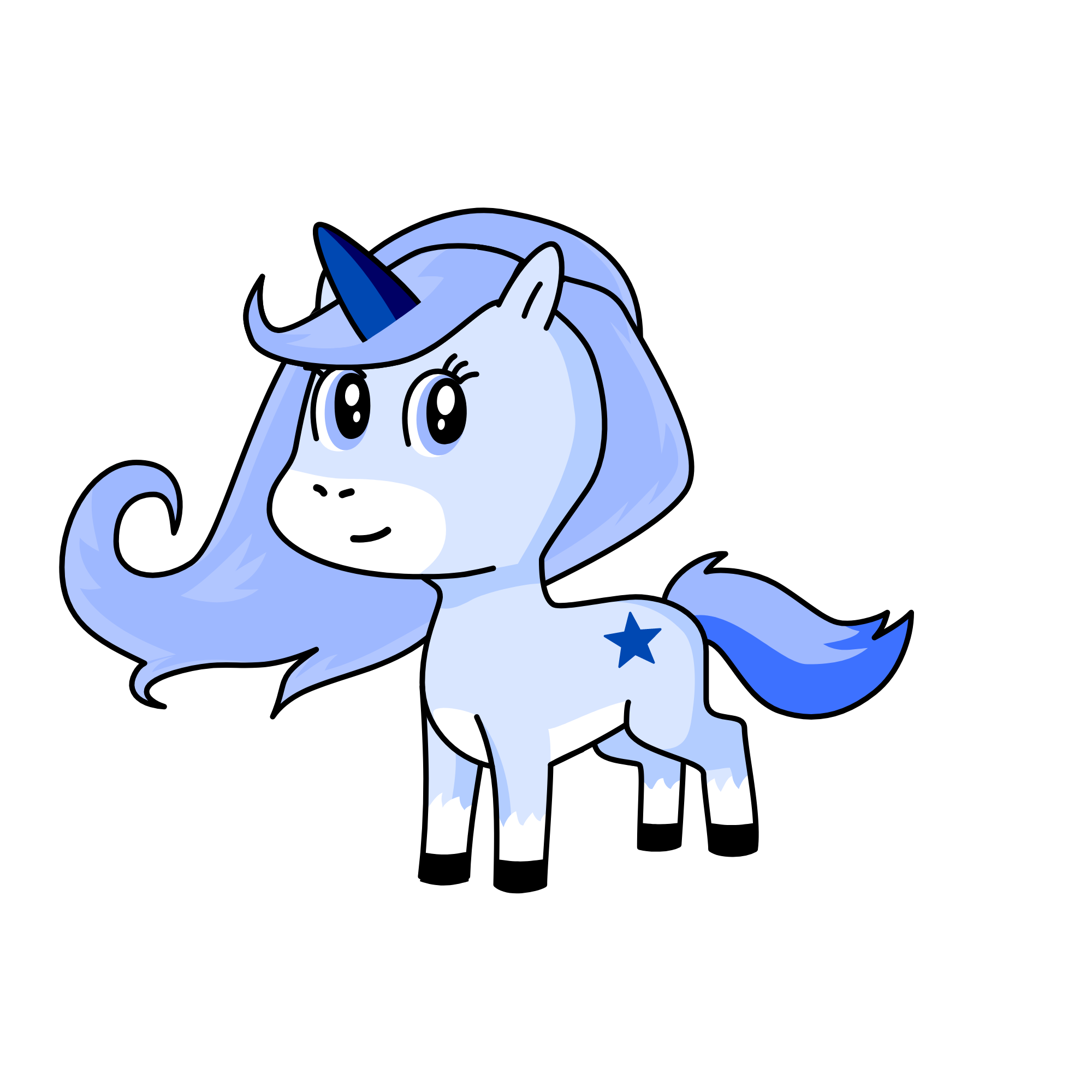 night, the unicorn