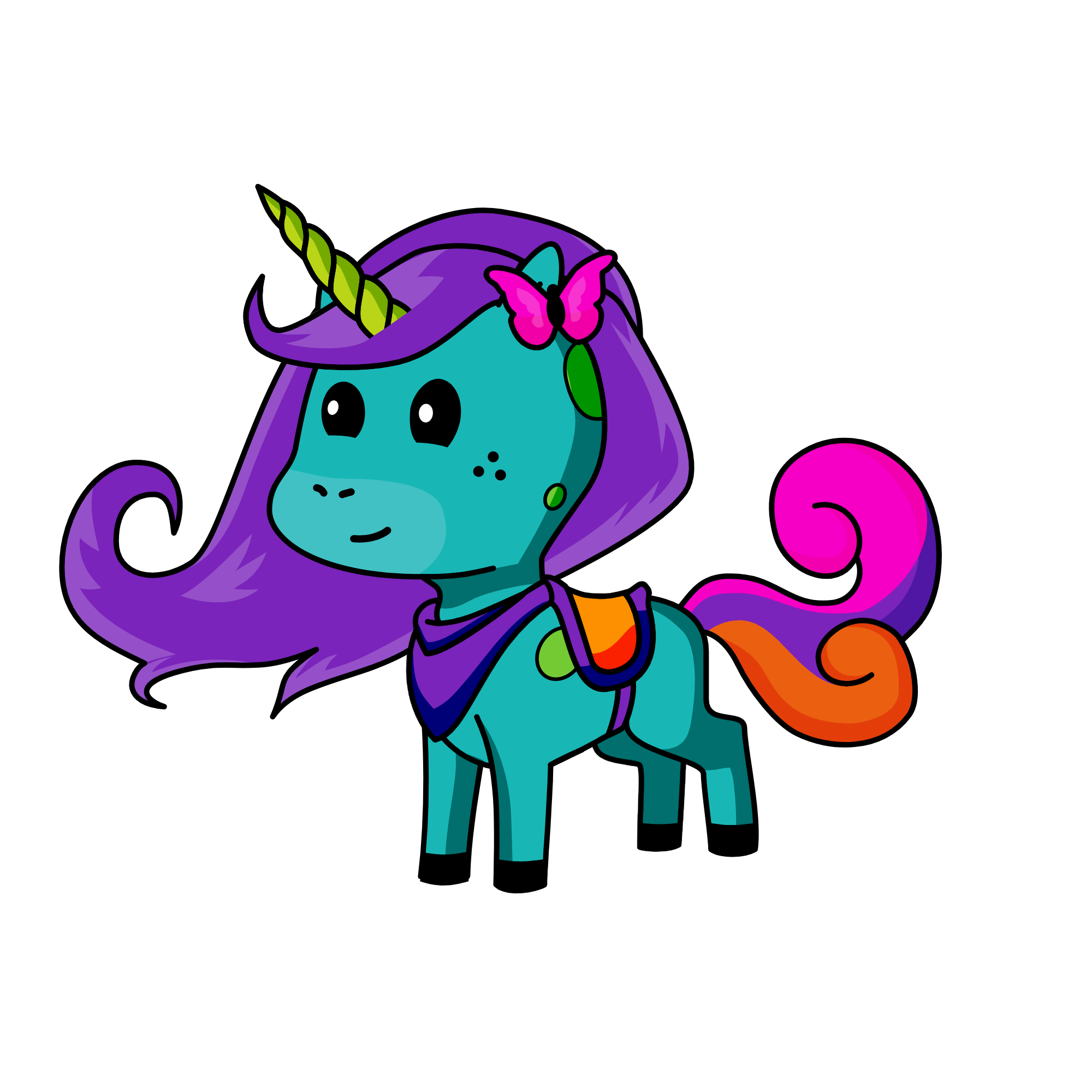 Darmine, the unicorn