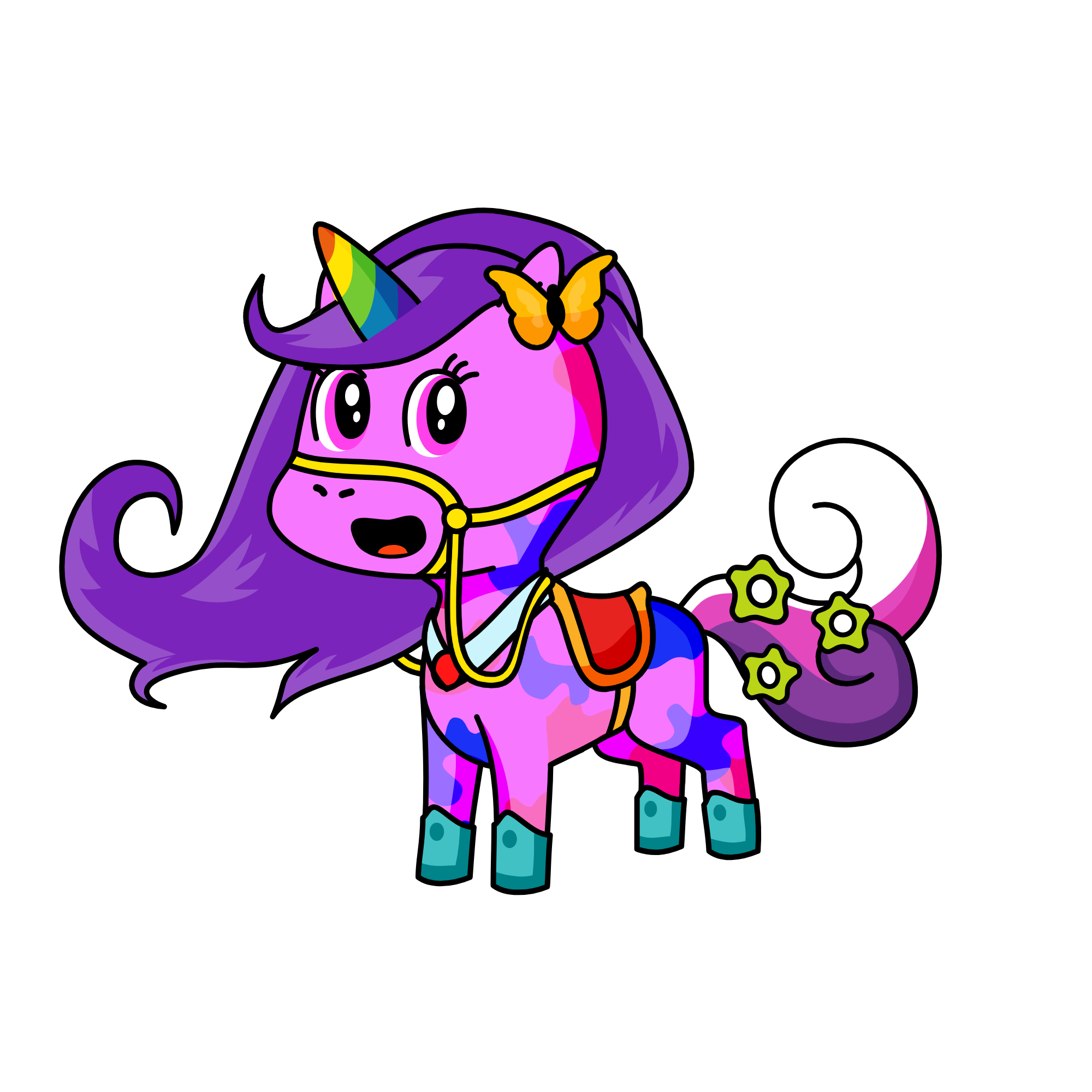 Sparkle, the unicorn