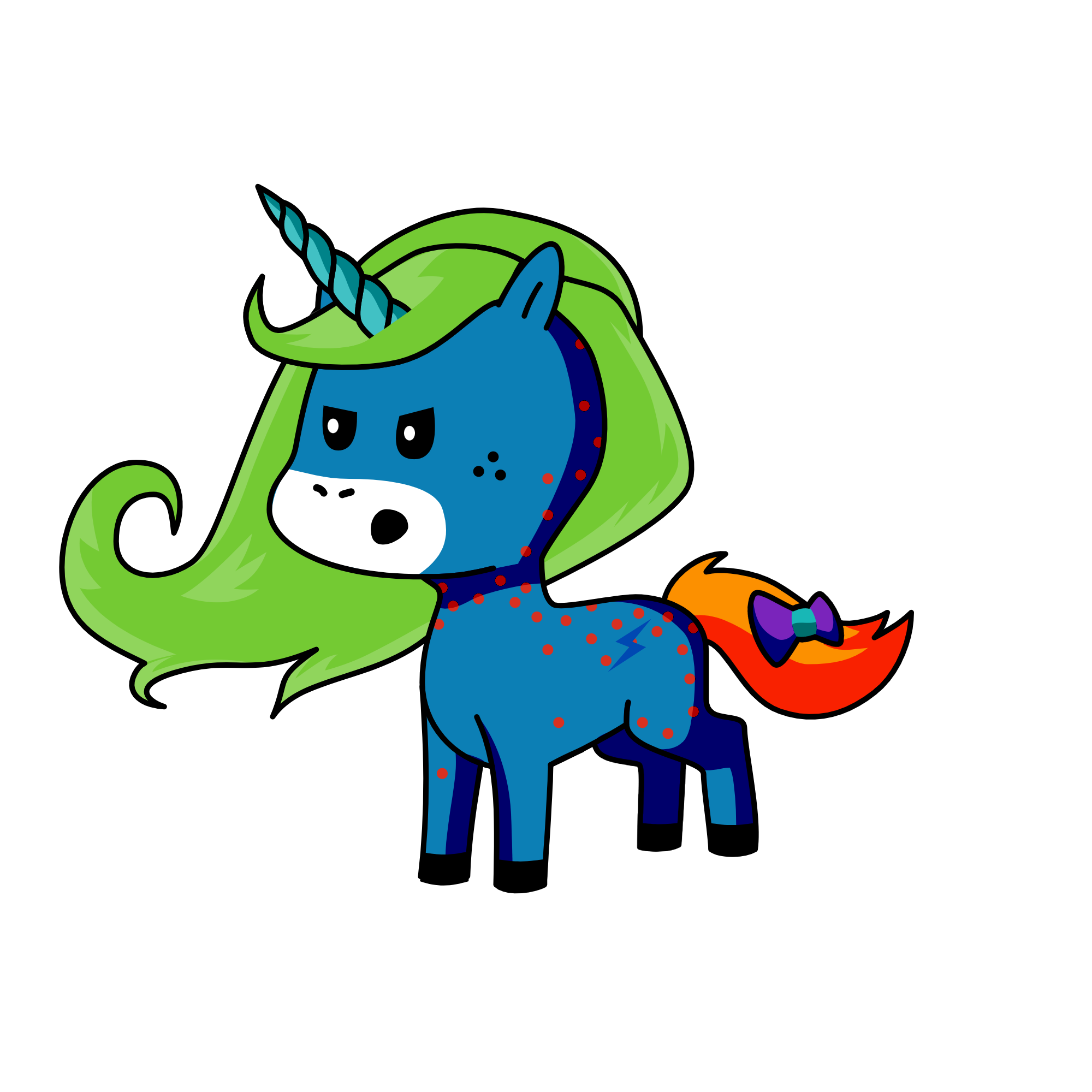 Im fr so shleepy rn, the unicorn