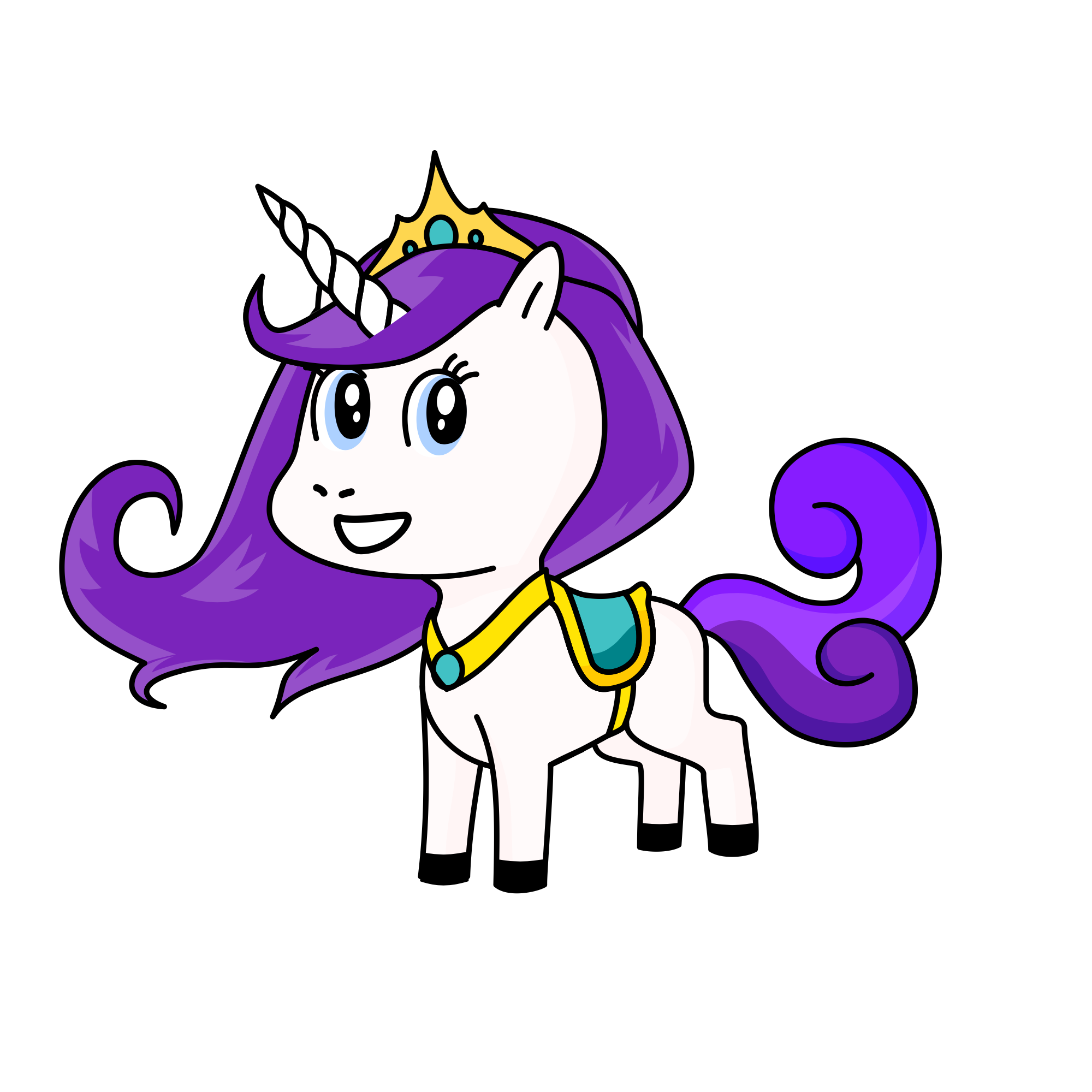 Rarity Belle, the unicorn