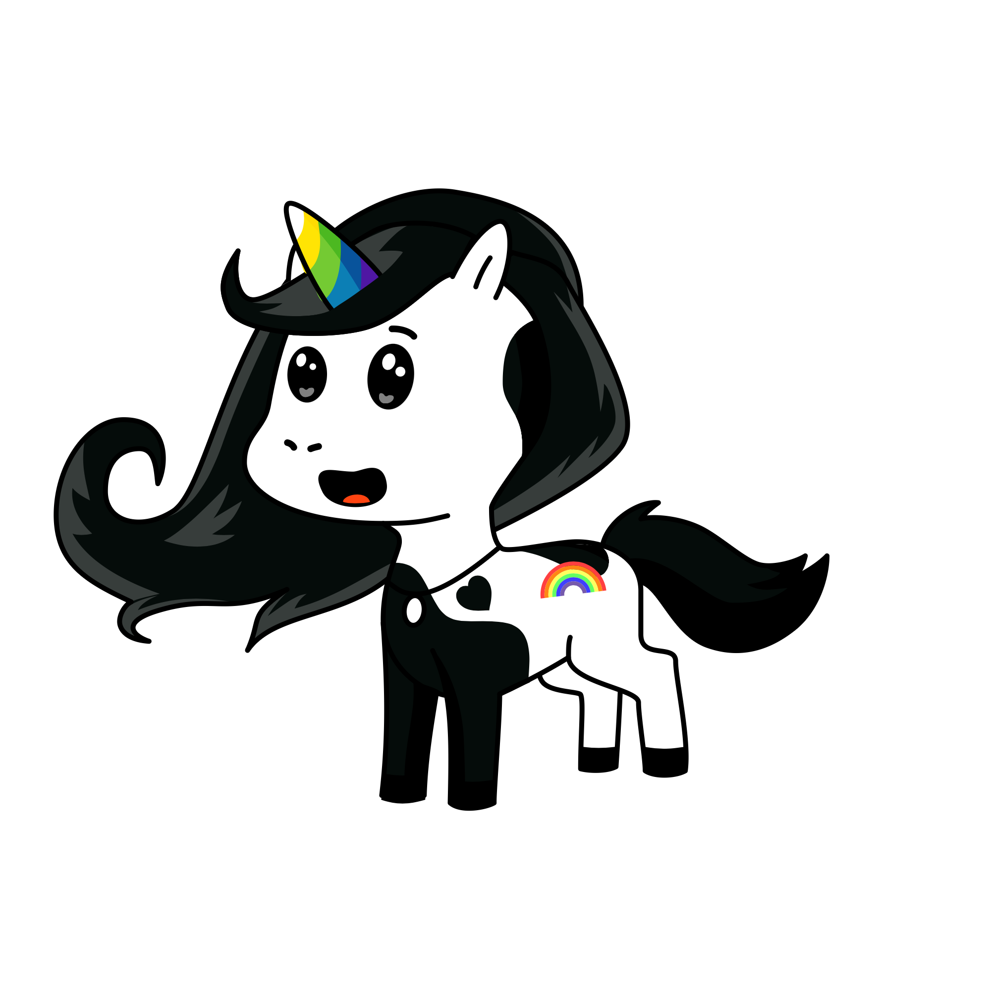 Begonia Mooncolor, the unicorn