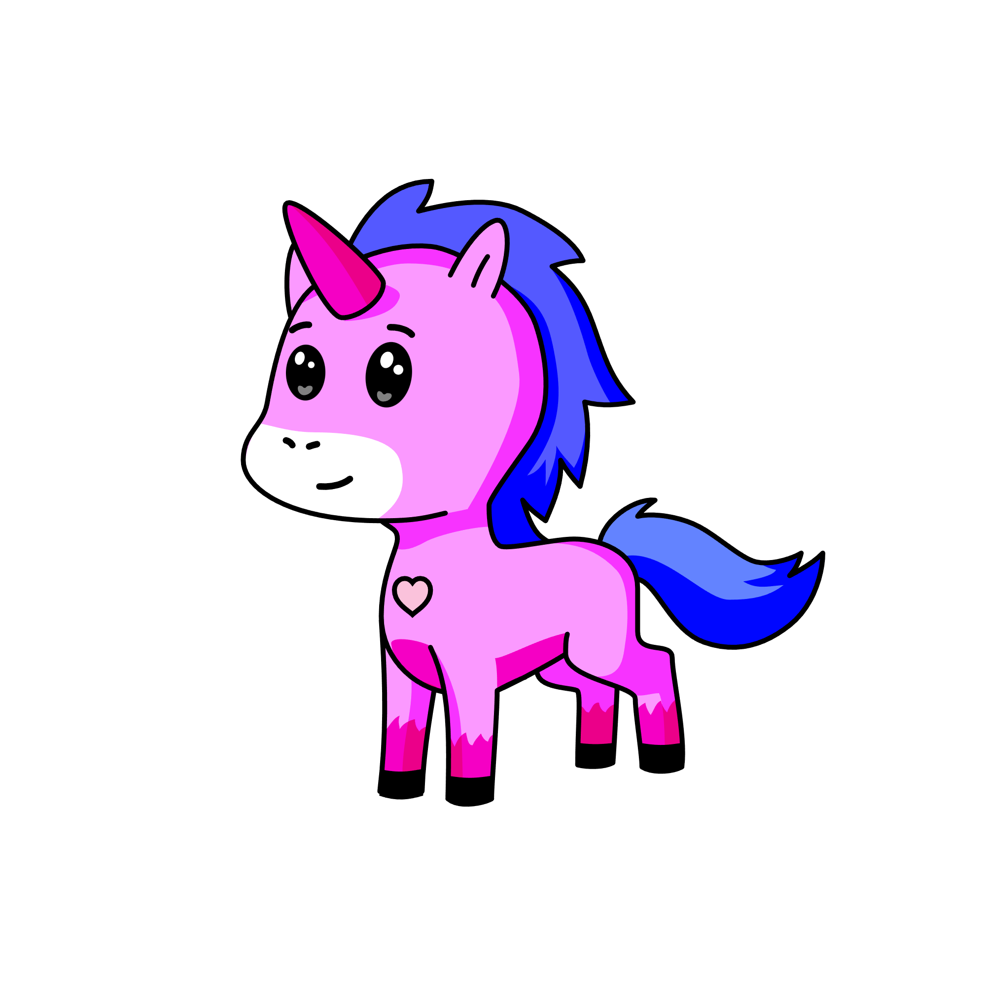 Pony, the unicorn