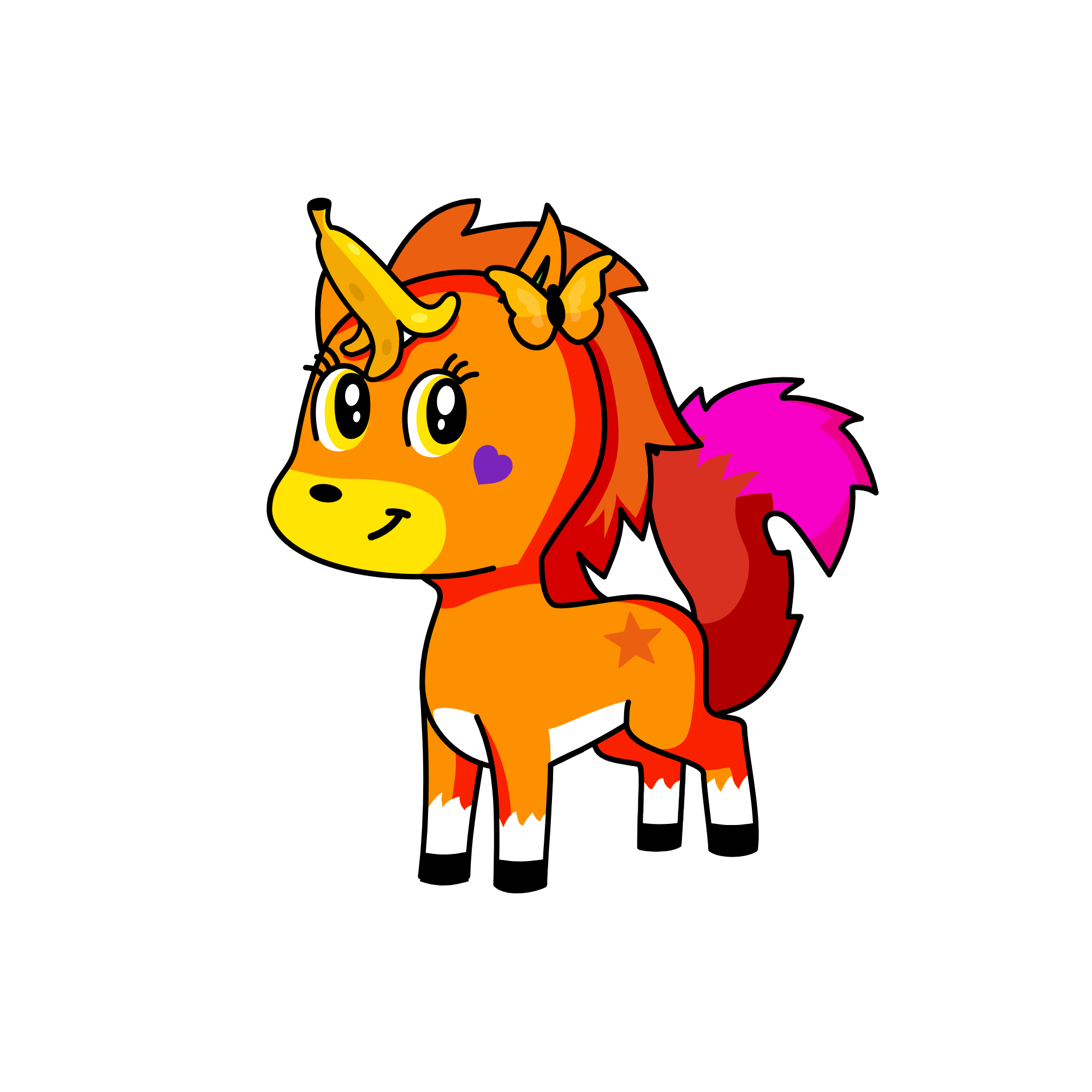 Is this a fox or a unicorn? I DONT UNDERSTAND ANYMOREEEEE, the unicorn