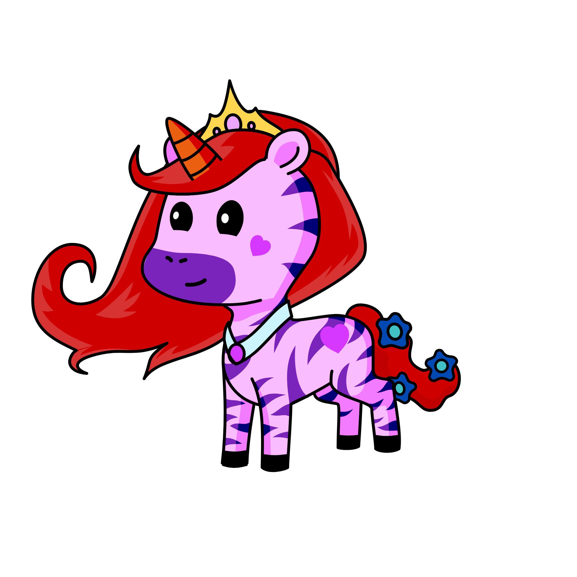 Rosa, the unicorn