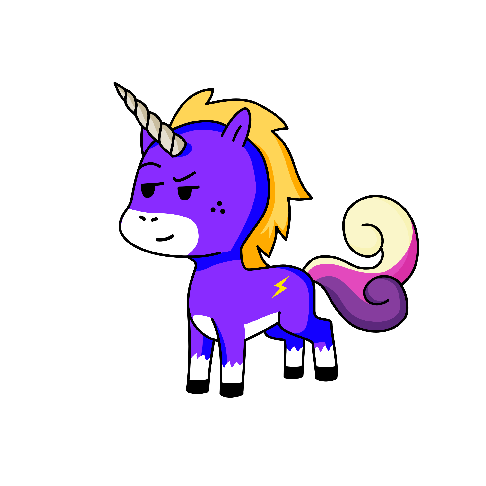 crystal, the unicorn
