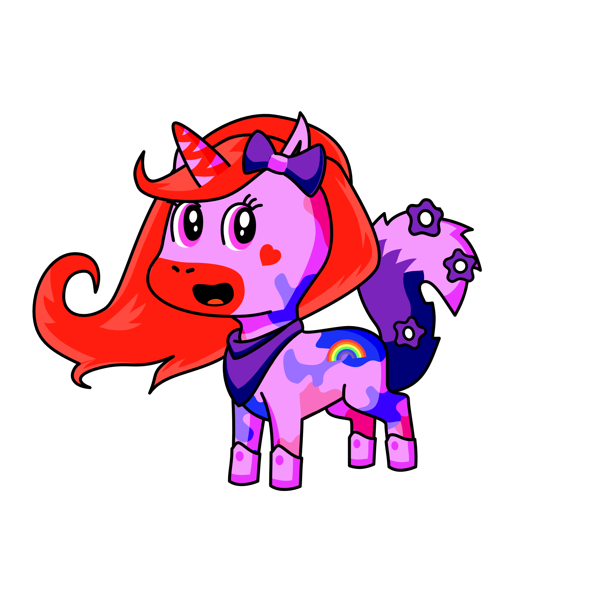 Sayla, the unicorn