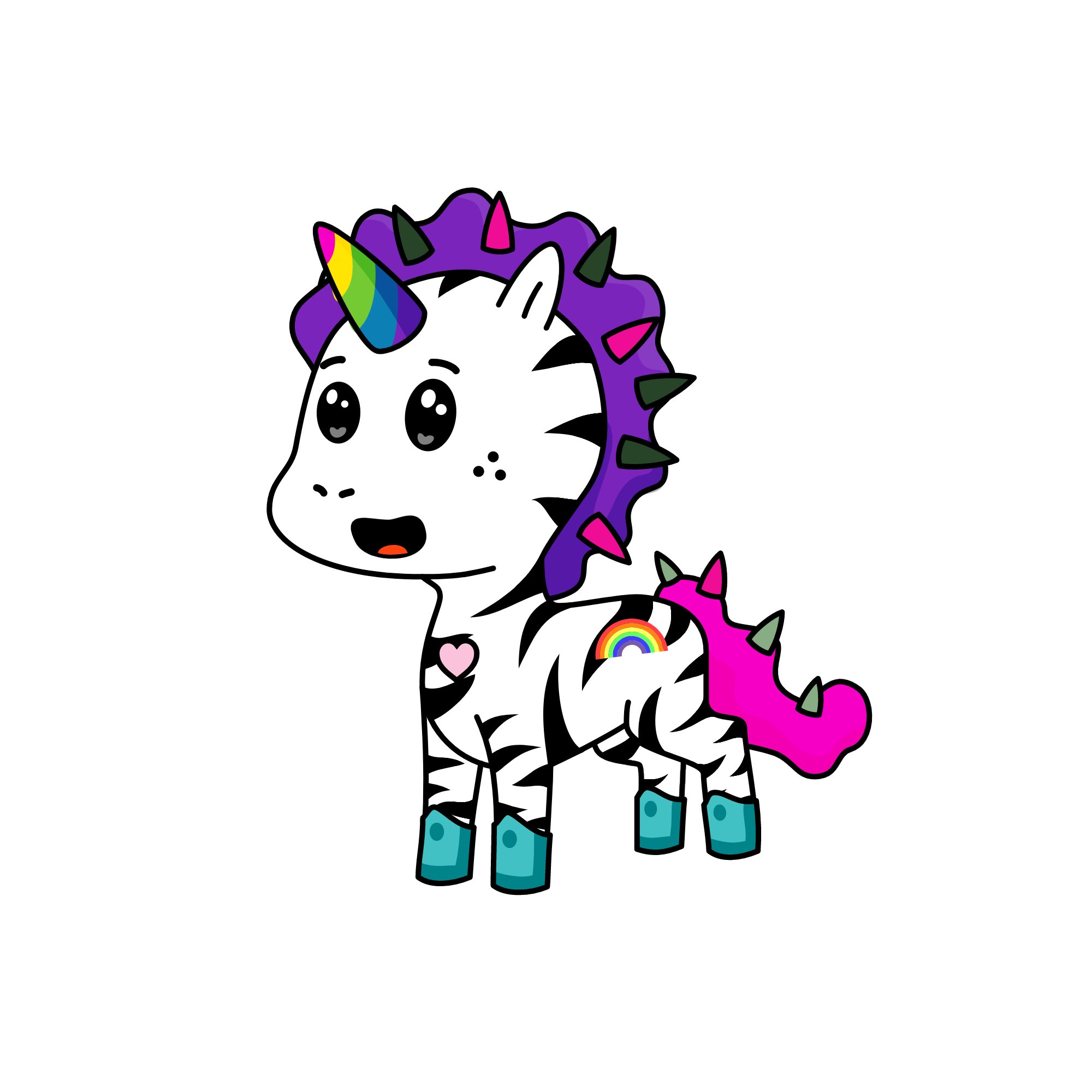 clowny, the unicorn