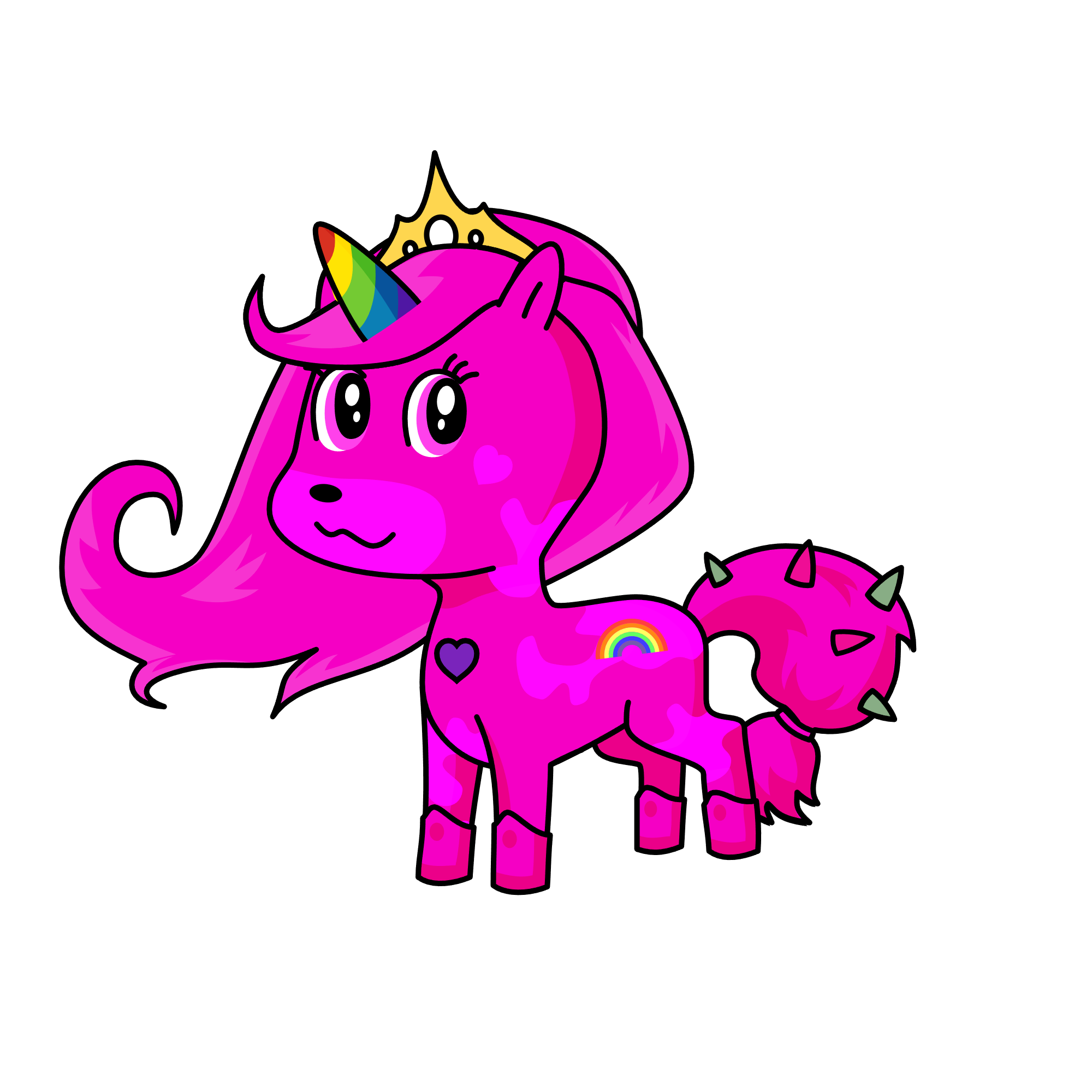 Elvi, the unicorn