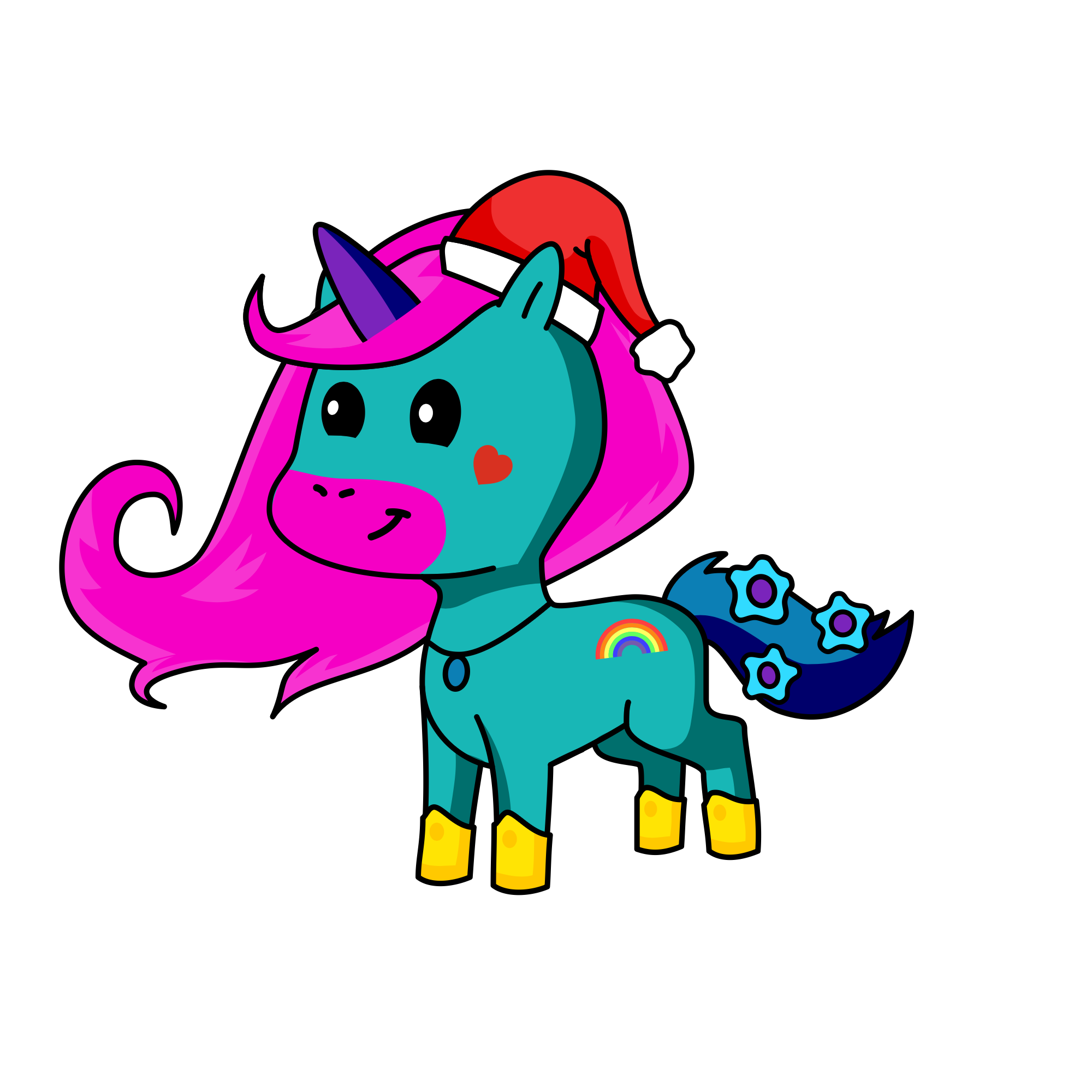 Cat, the unicorn
