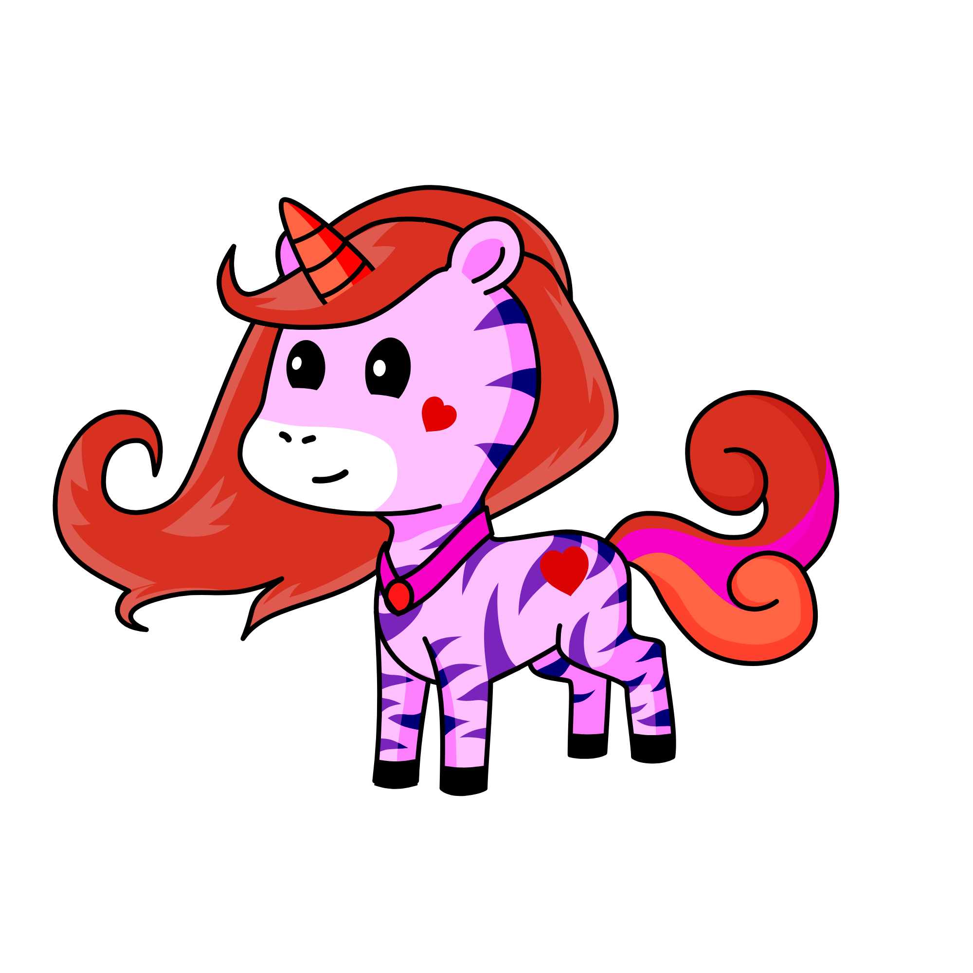 Rosa, the unicorn
