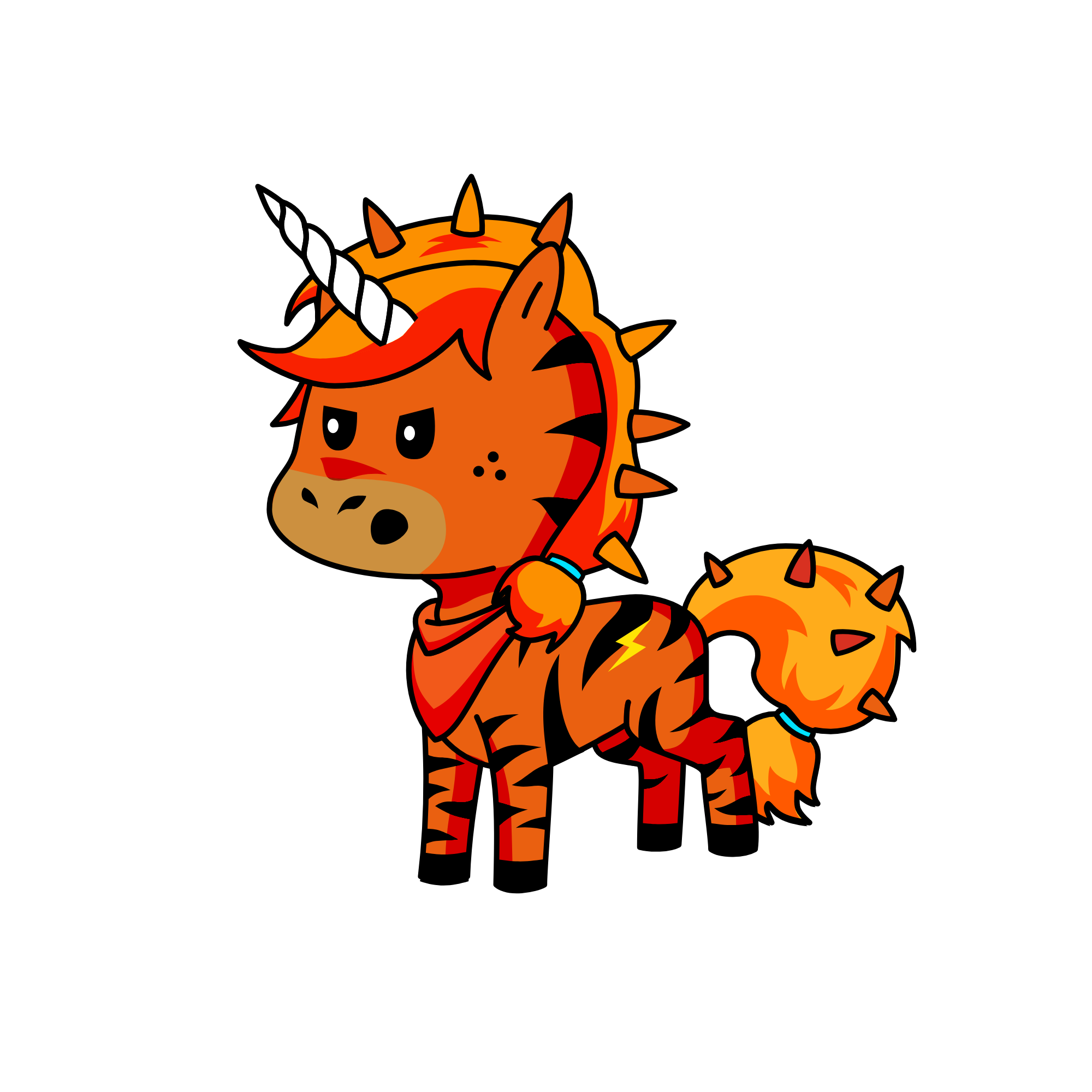 Anger, the unicorn