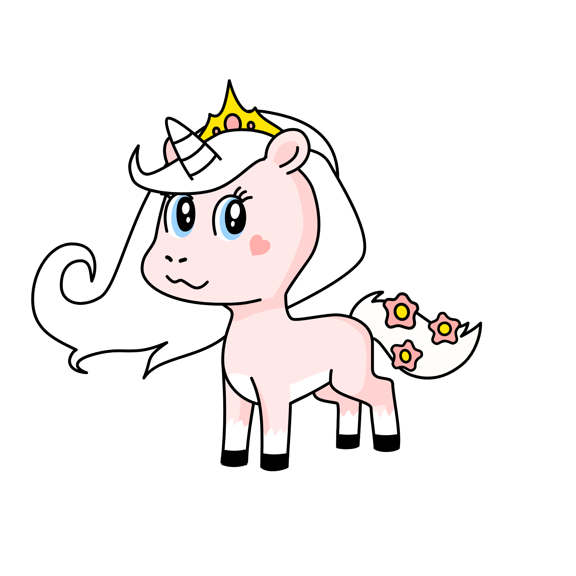 Baby, the unicorn