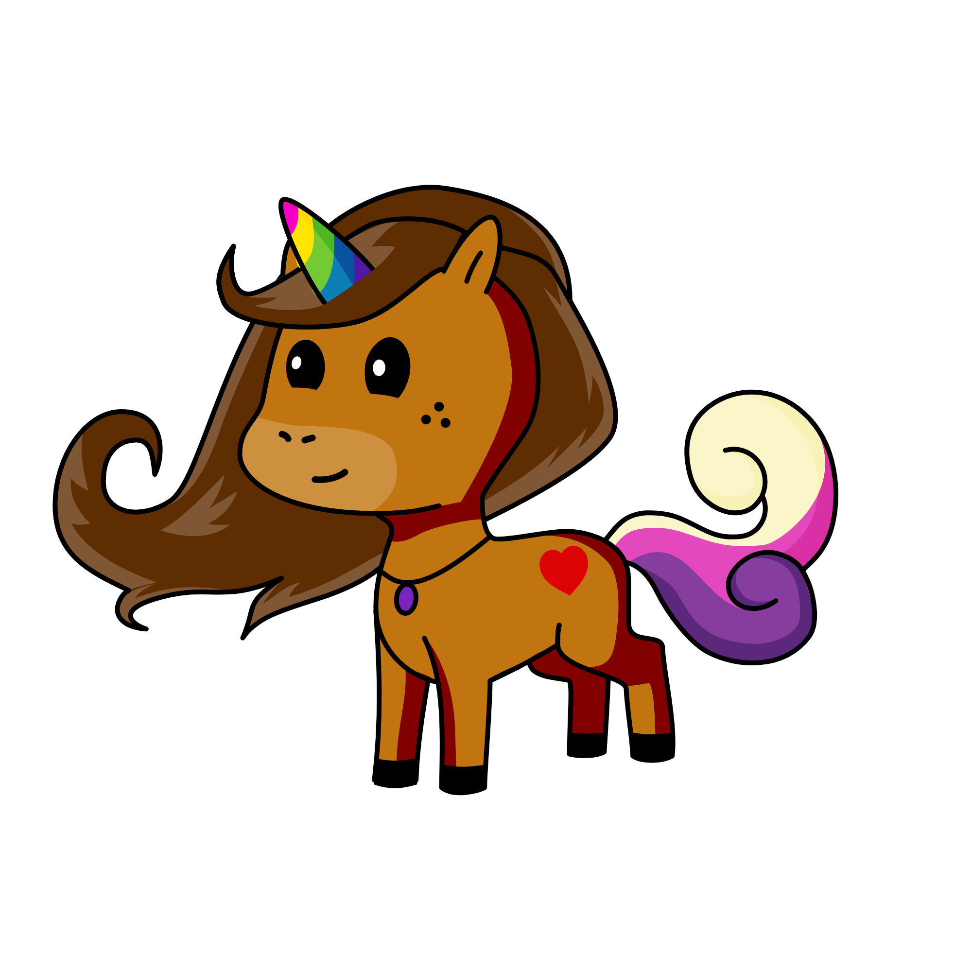 chocolate, the unicorn