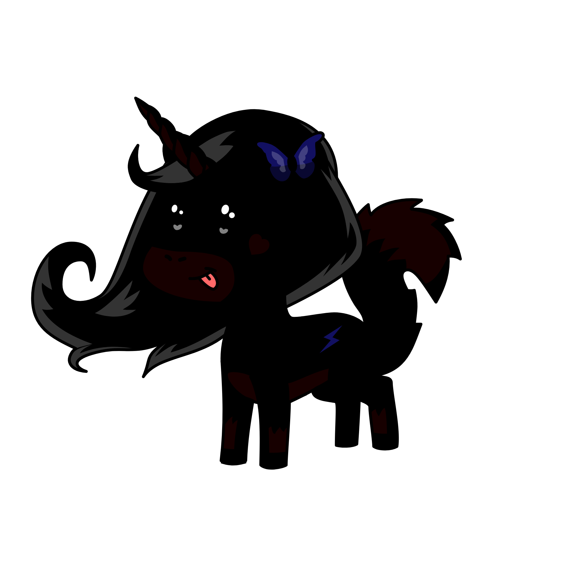bad bad bad dark stormy, the unicorn