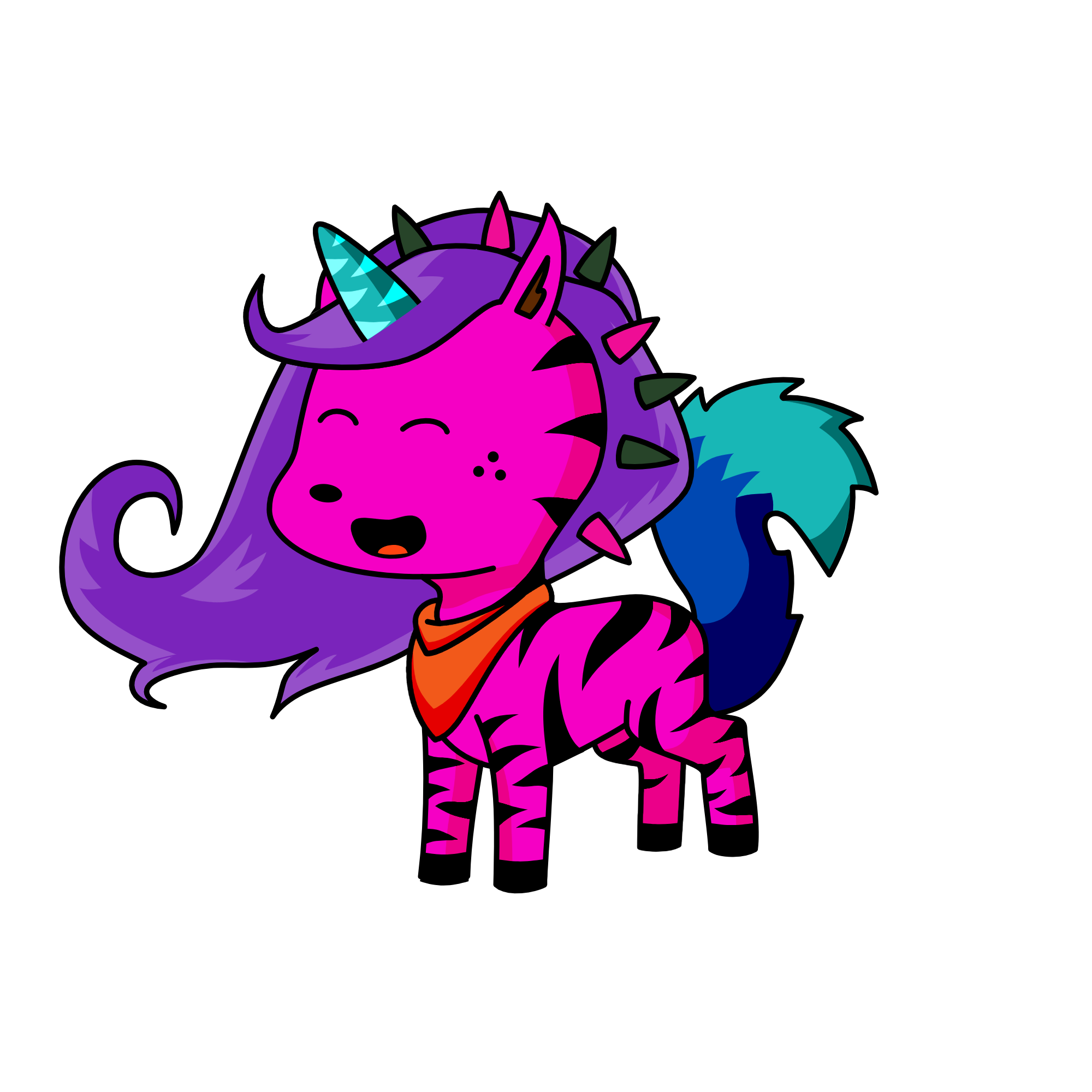 scarlet, the unicorn