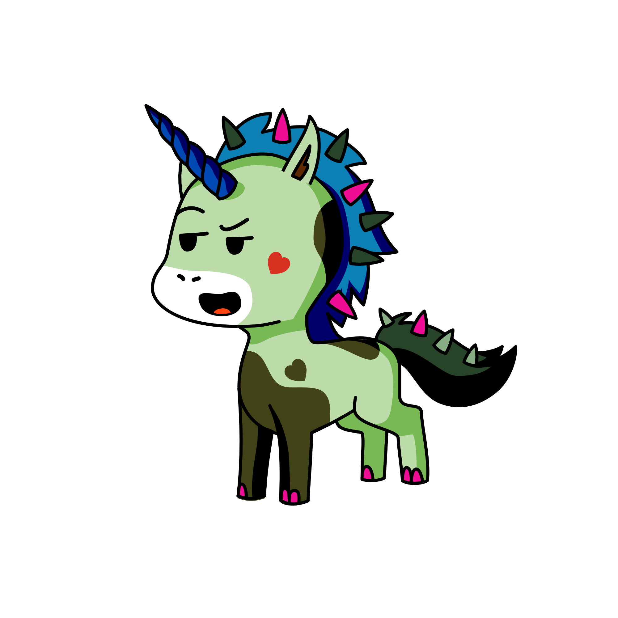 ugly, the unicorn