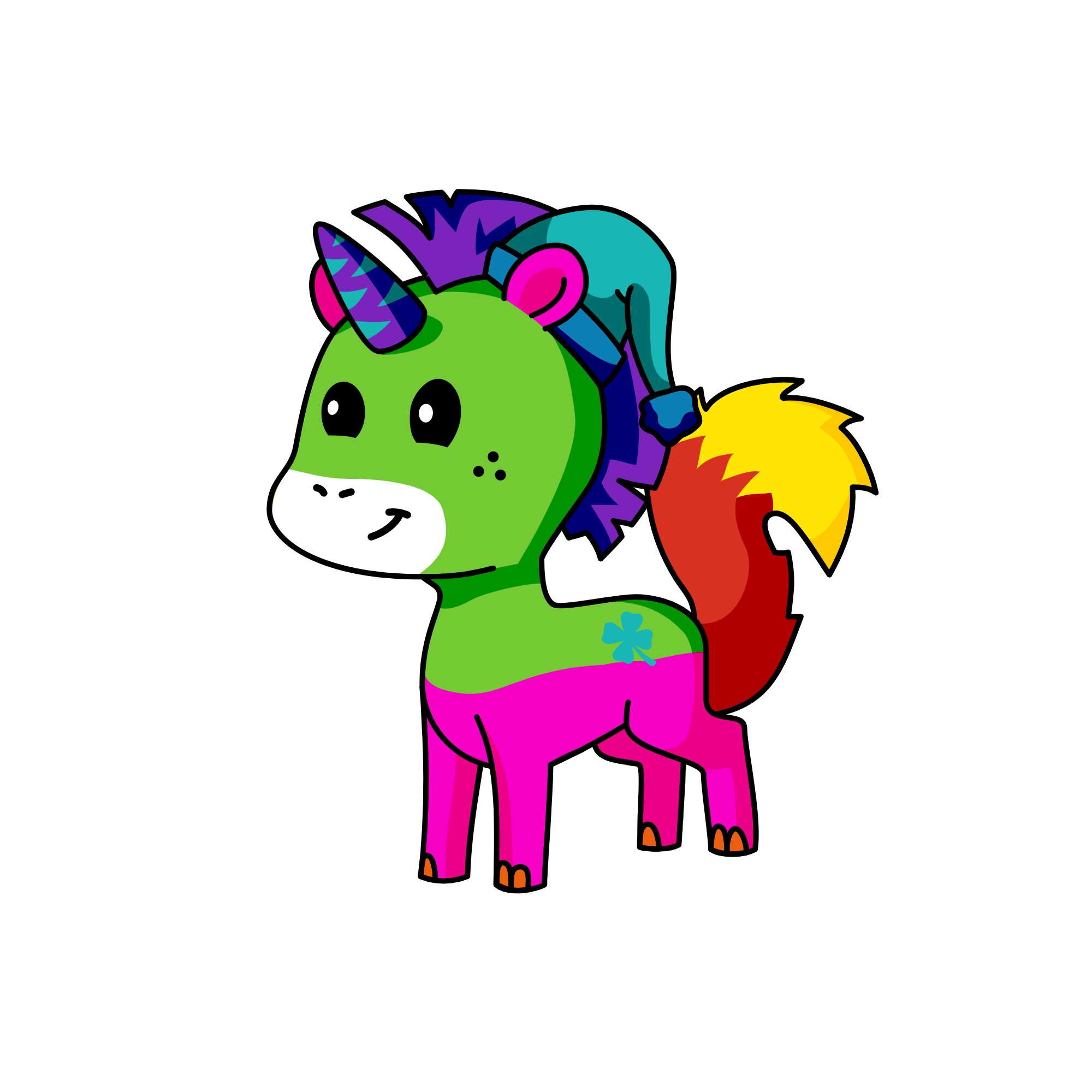 My stomach hurts 3:, the unicorn