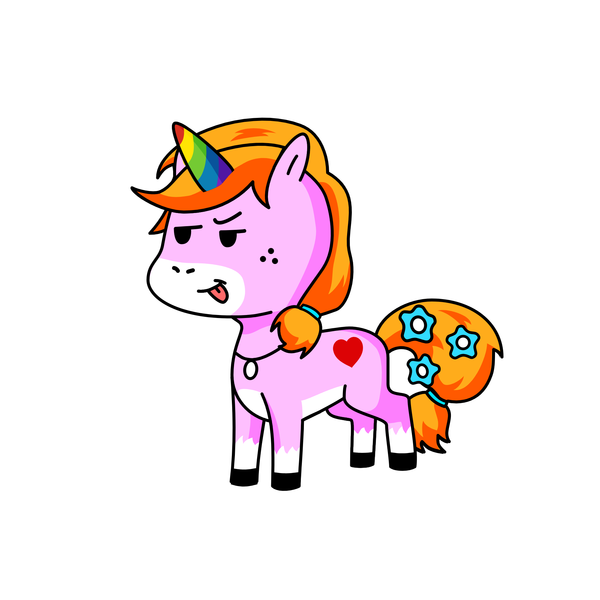 ERVYH6767, the unicorn