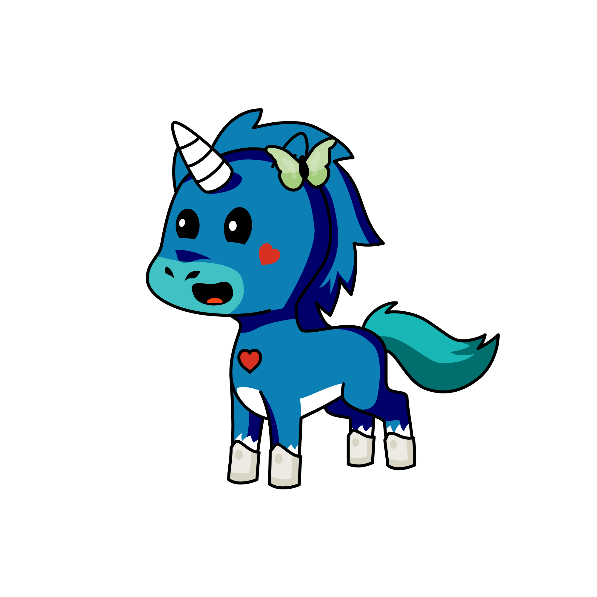 stitch, the unicorn