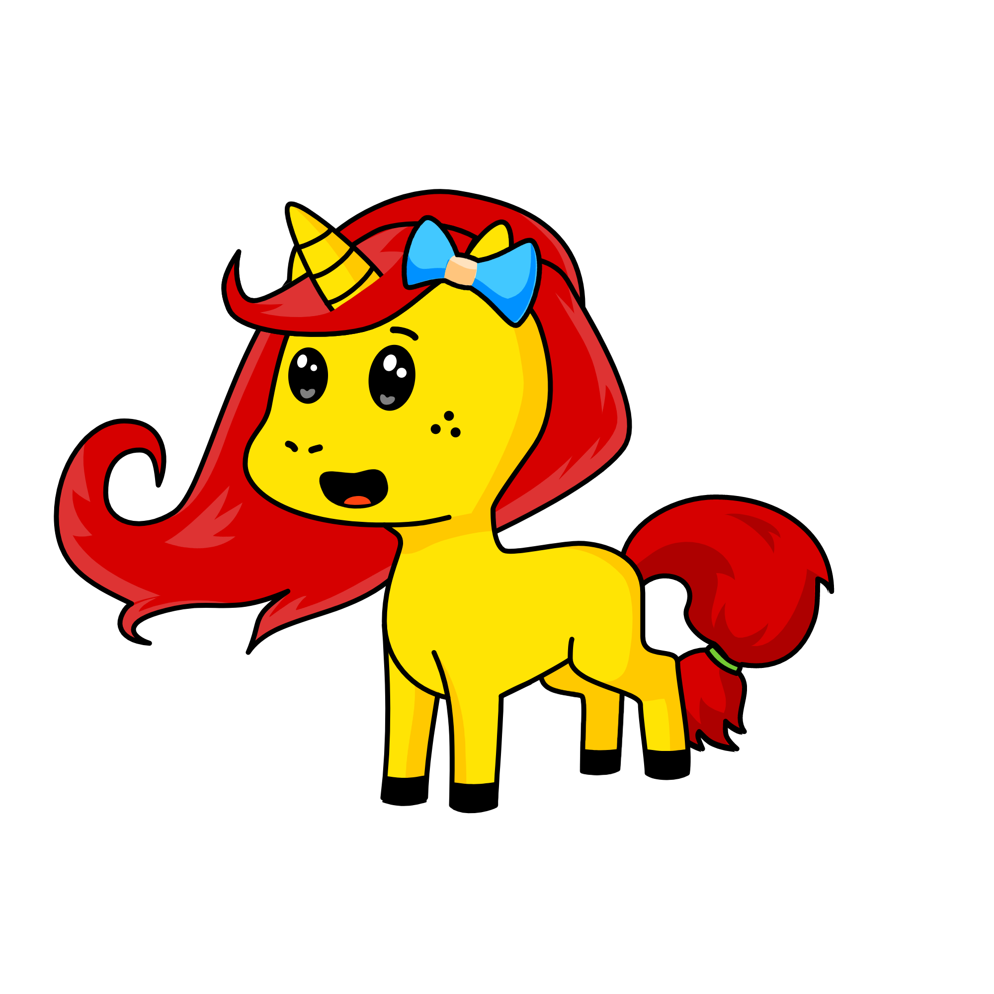 apple bloom, the unicorn