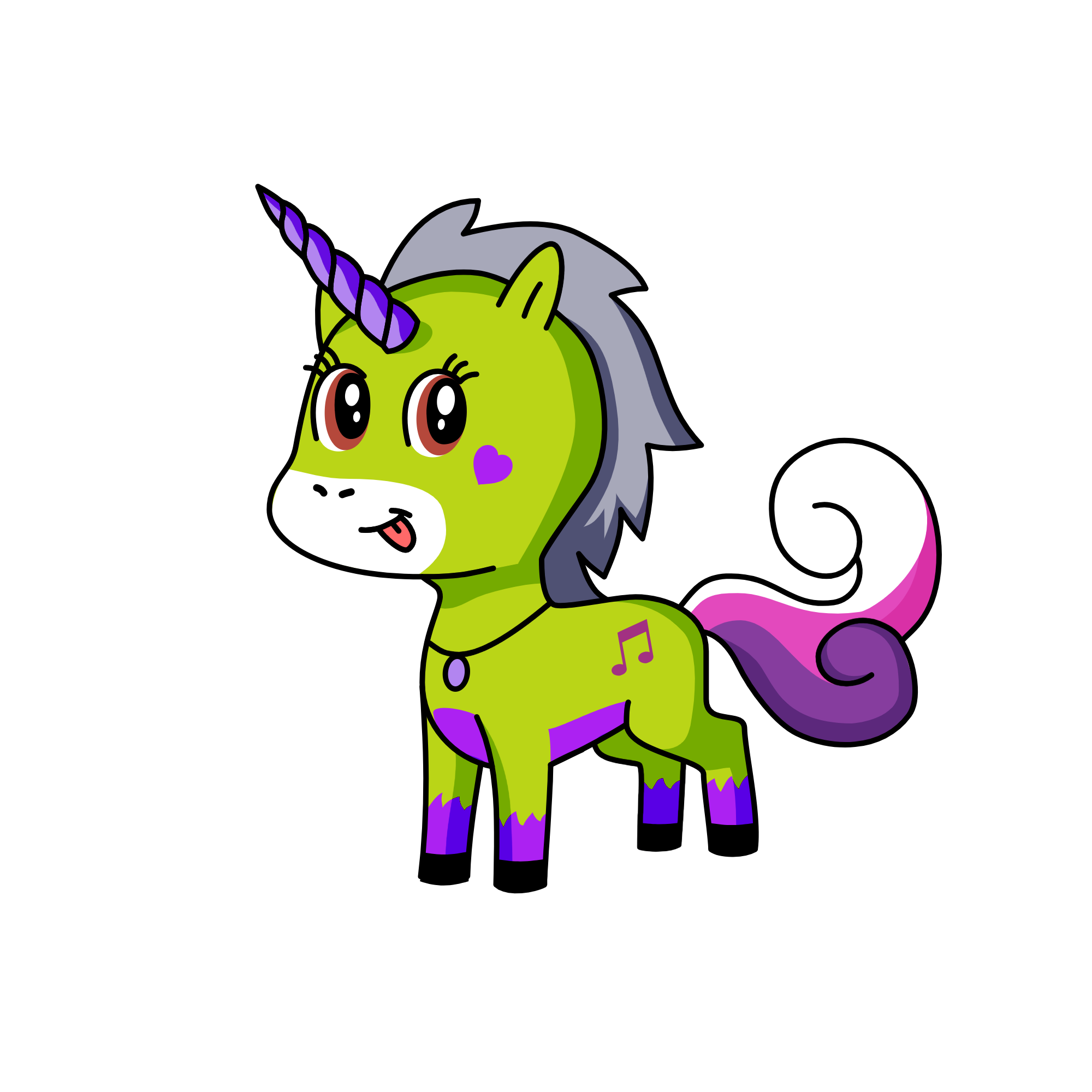Naeisus, the unicorn