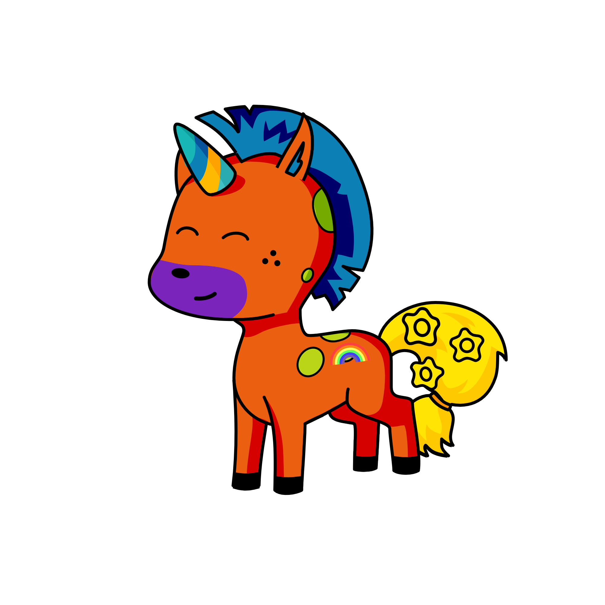 Agatha Beatix Carnel Rose Miya Victoria Norah Zoey |||, the unicorn