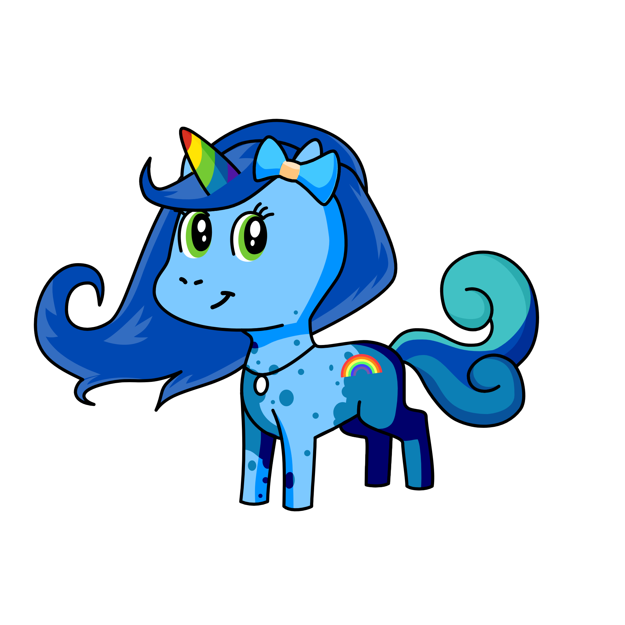Badie, the unicorn