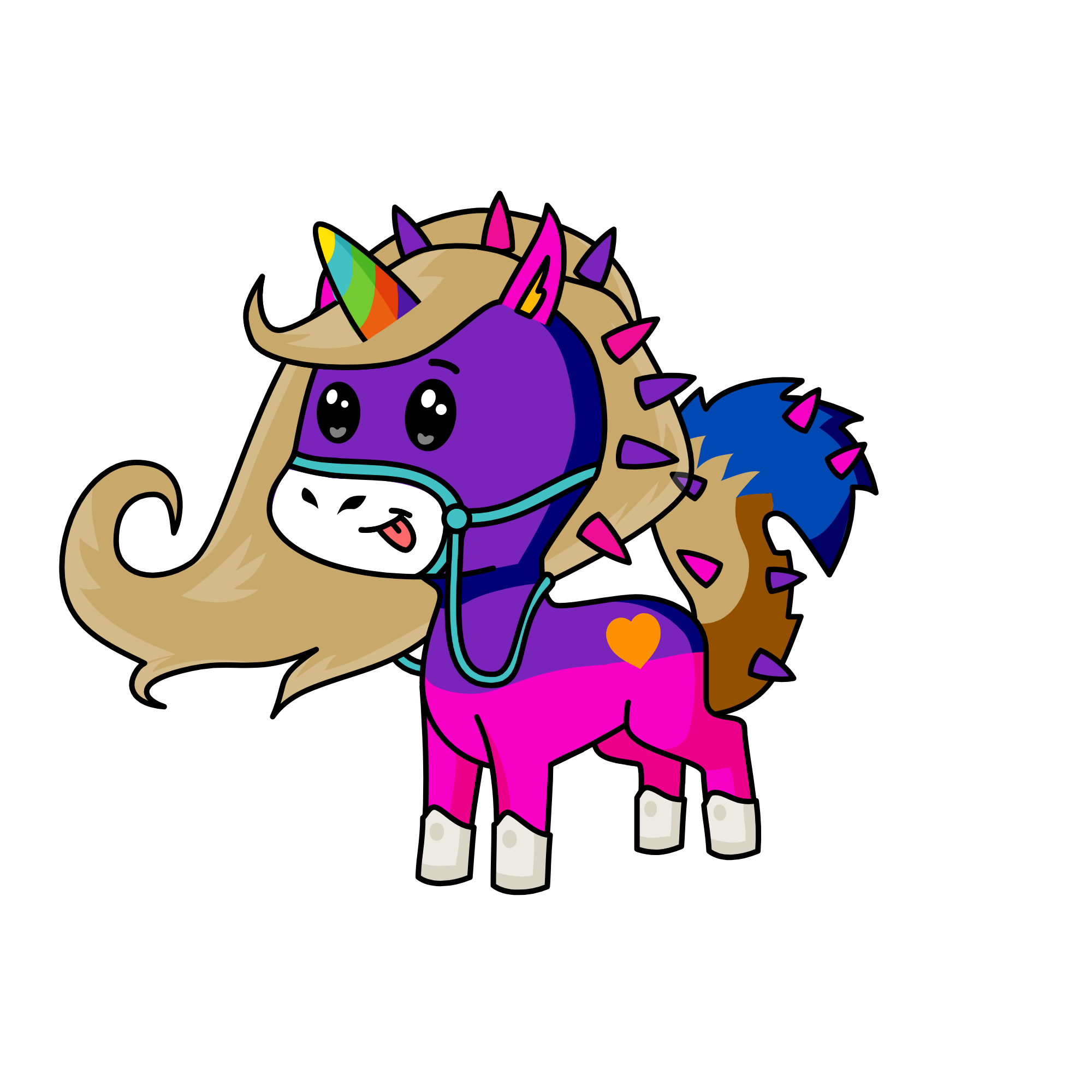 nuckleta, the unicorn
