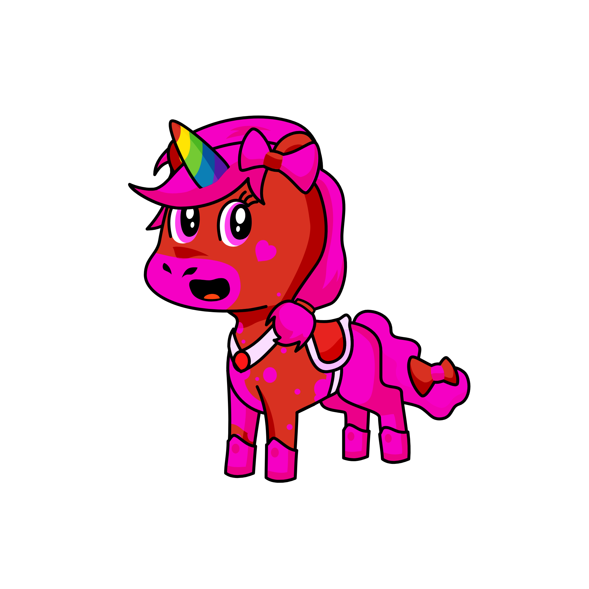 Valentine, the unicorn