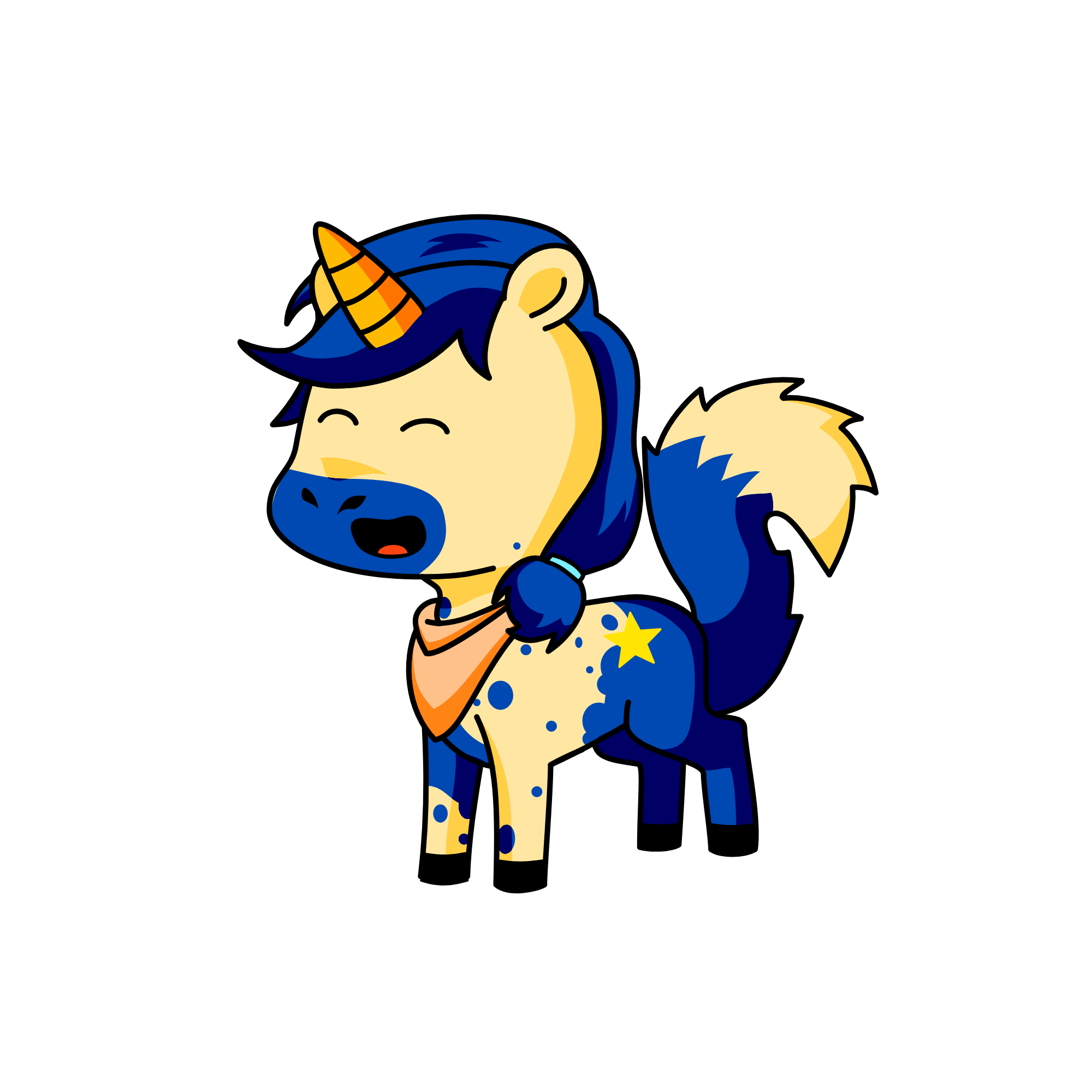 Stello, the unicorn
