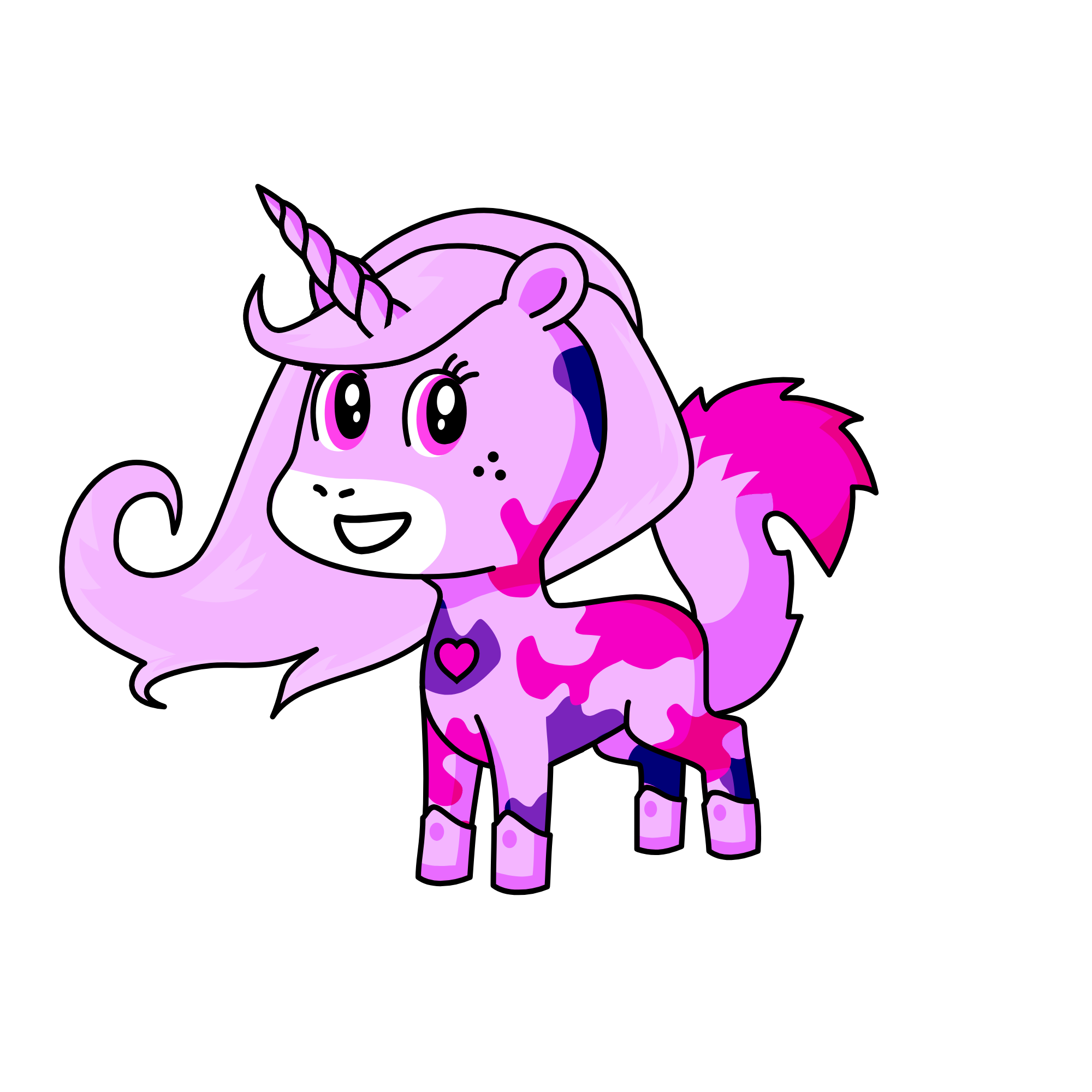 Pinky Pie, the unicorn