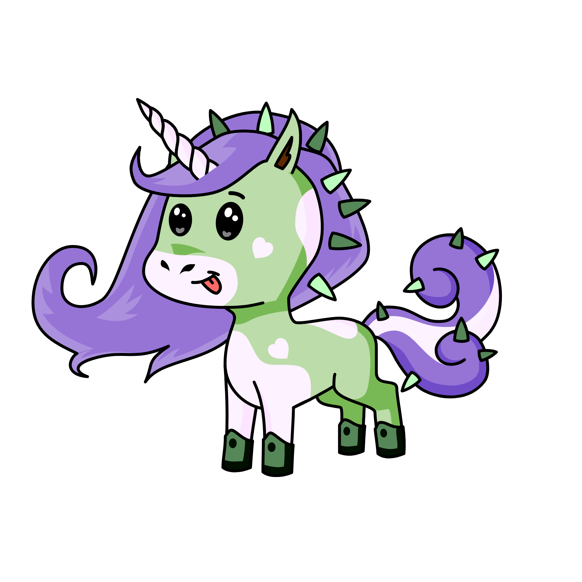 Grendel's Mother, the unicorn
