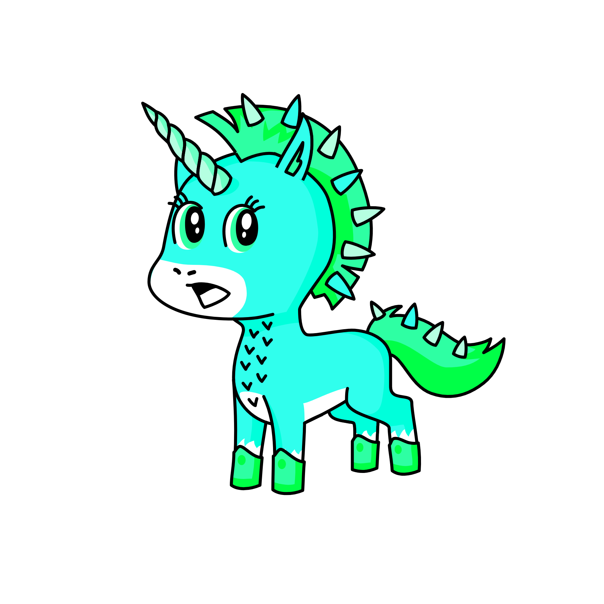 aquacorn, the unicorn