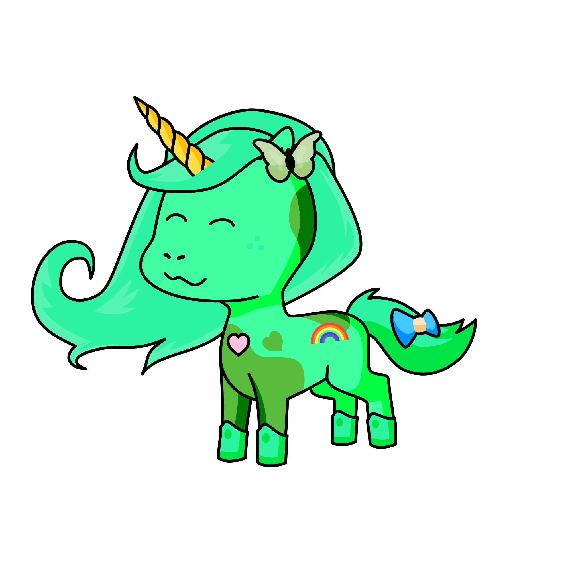 mia, the unicorn