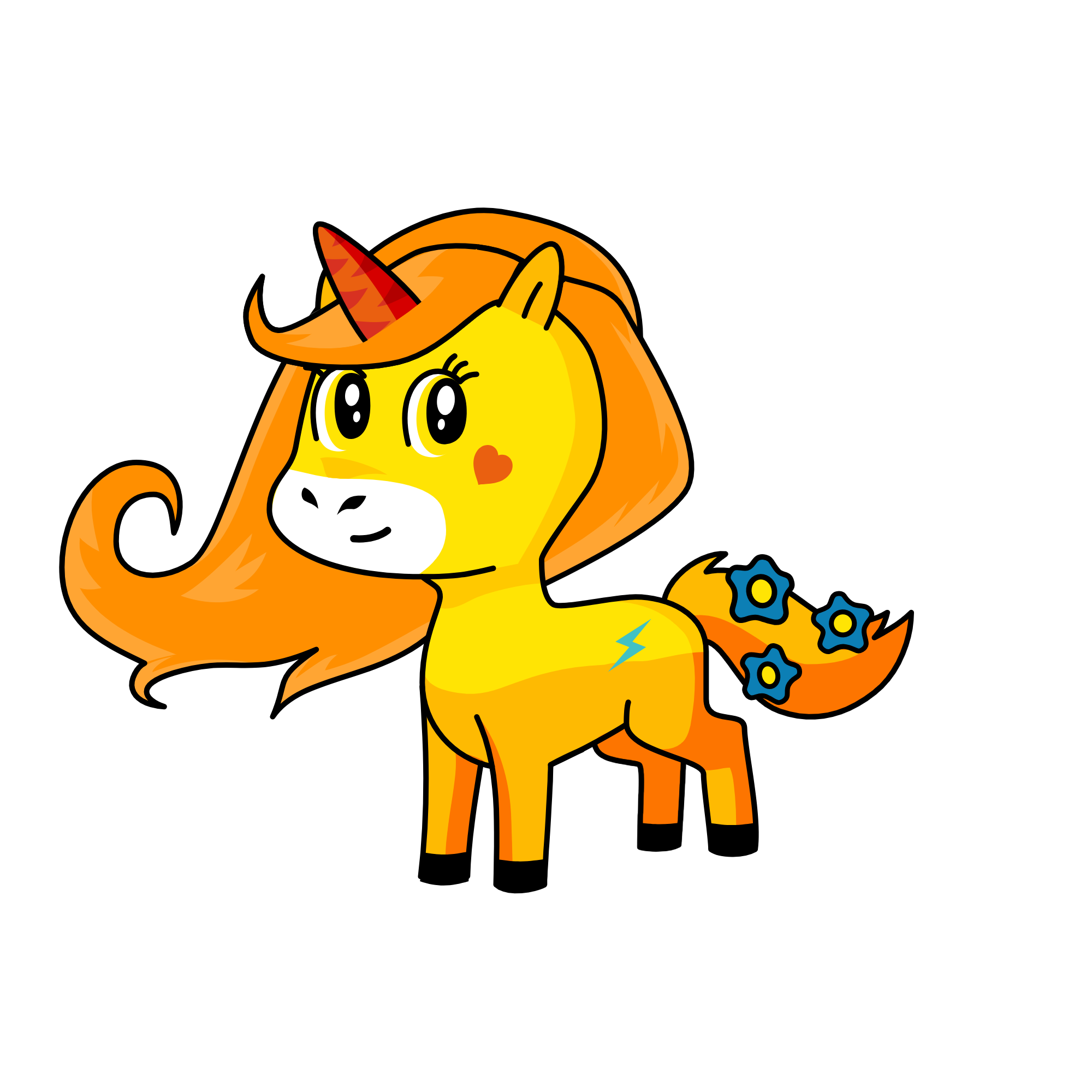 sunny, the unicorn