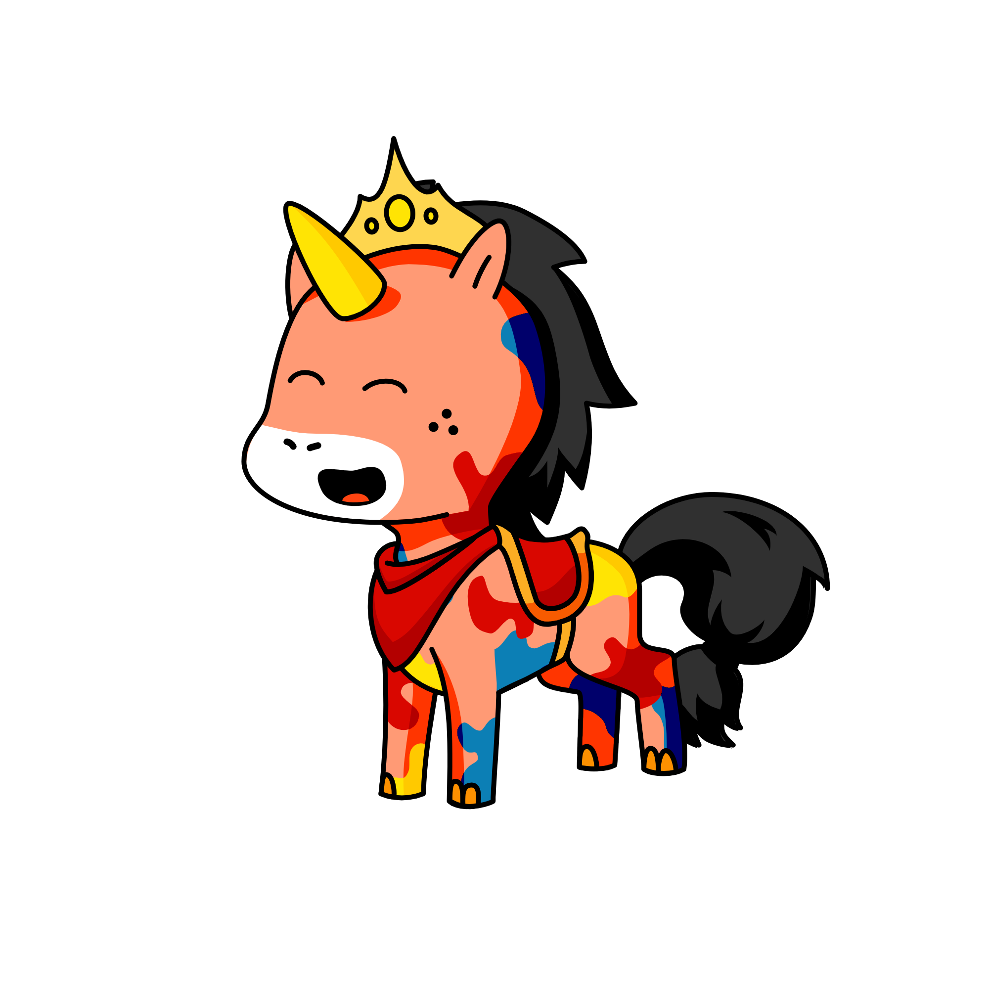 Luffy, the unicorn