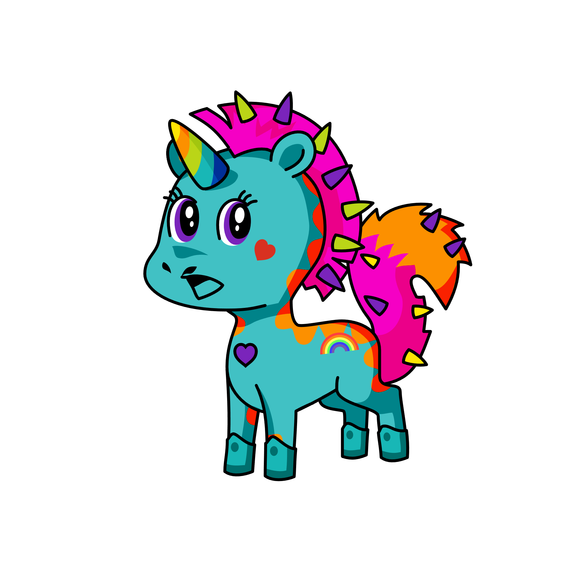 pastele, the unicorn
