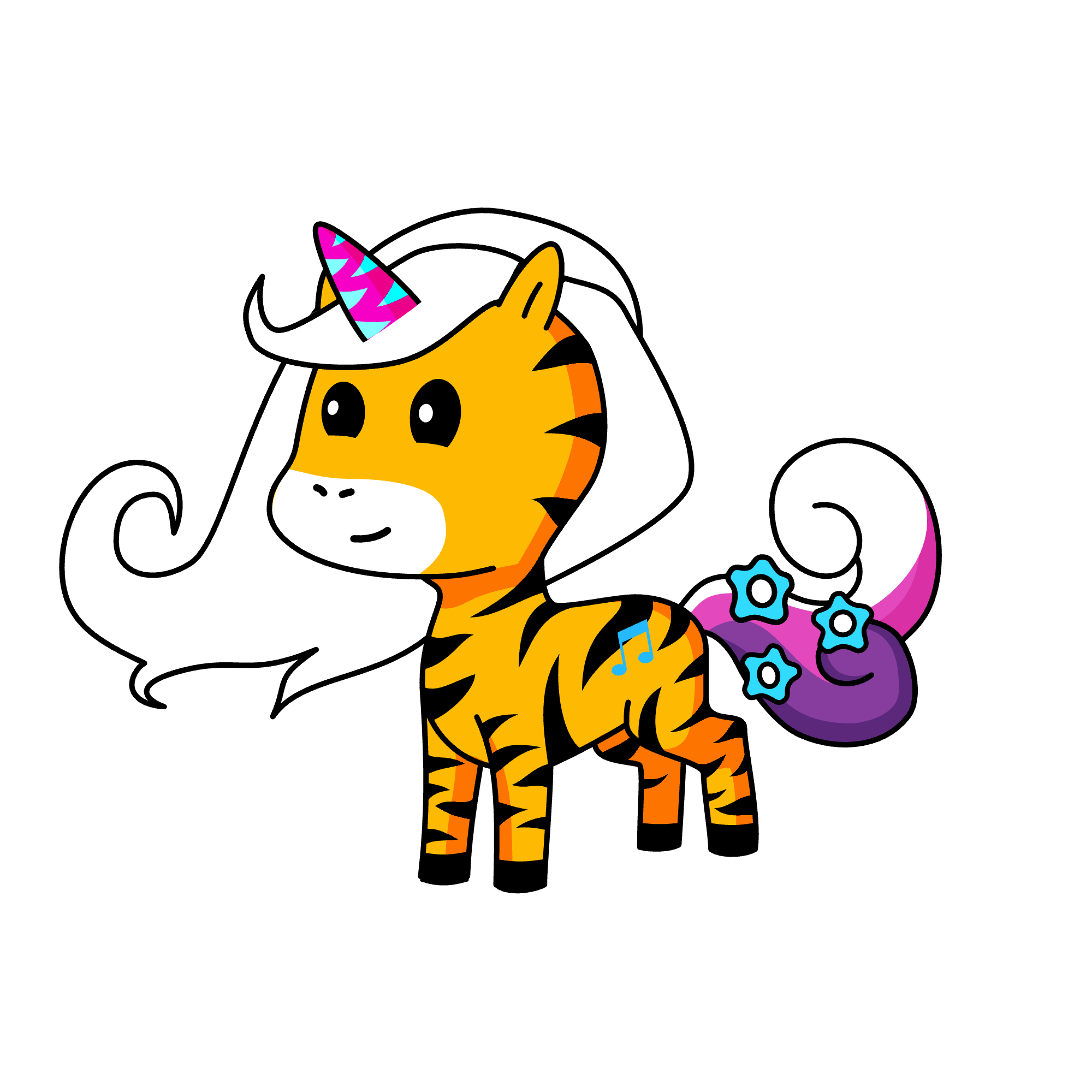 Next, the unicorn