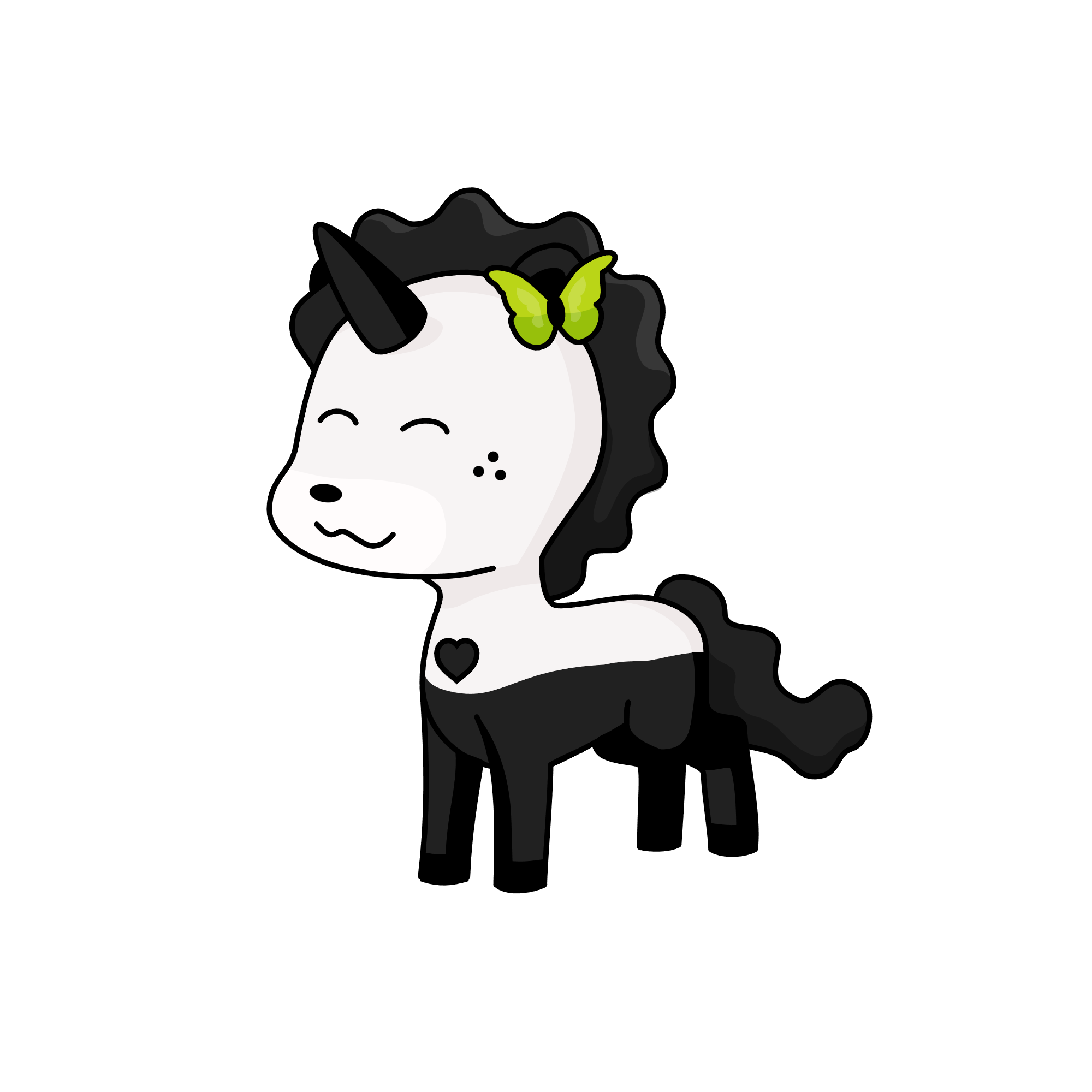 pandy, the unicorn