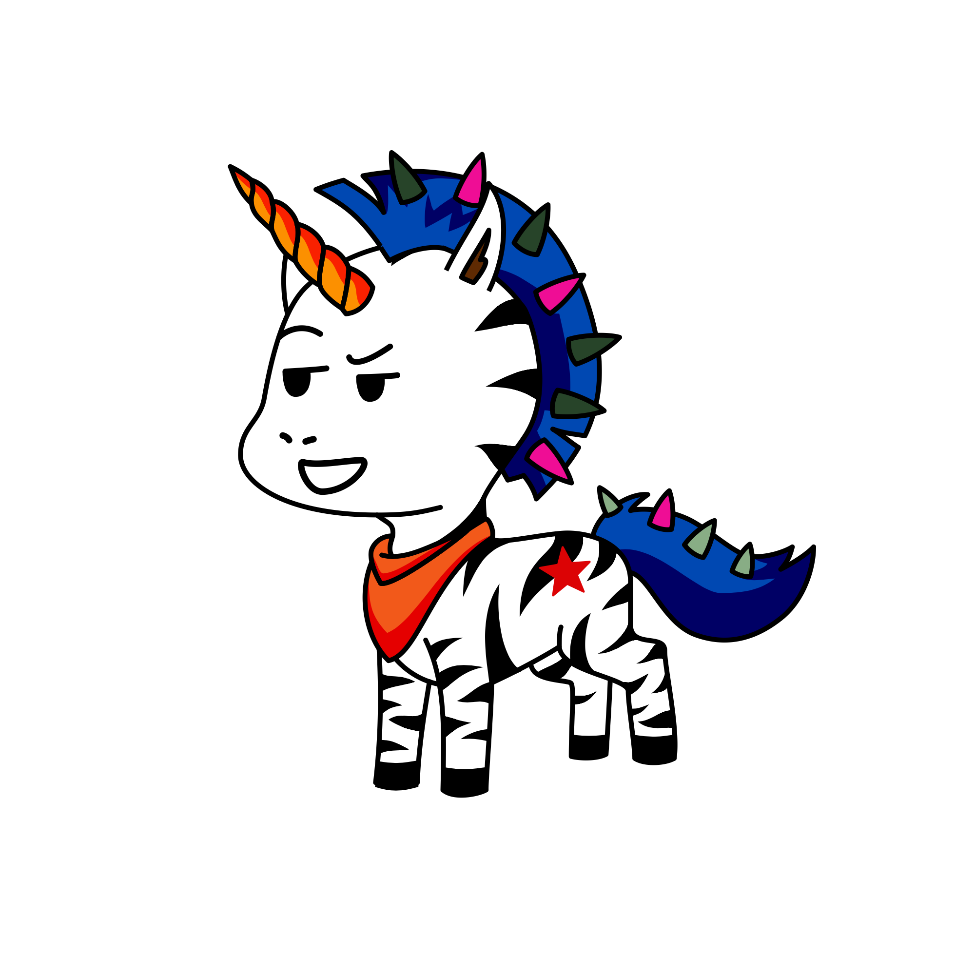 Hewbert , the unicorn