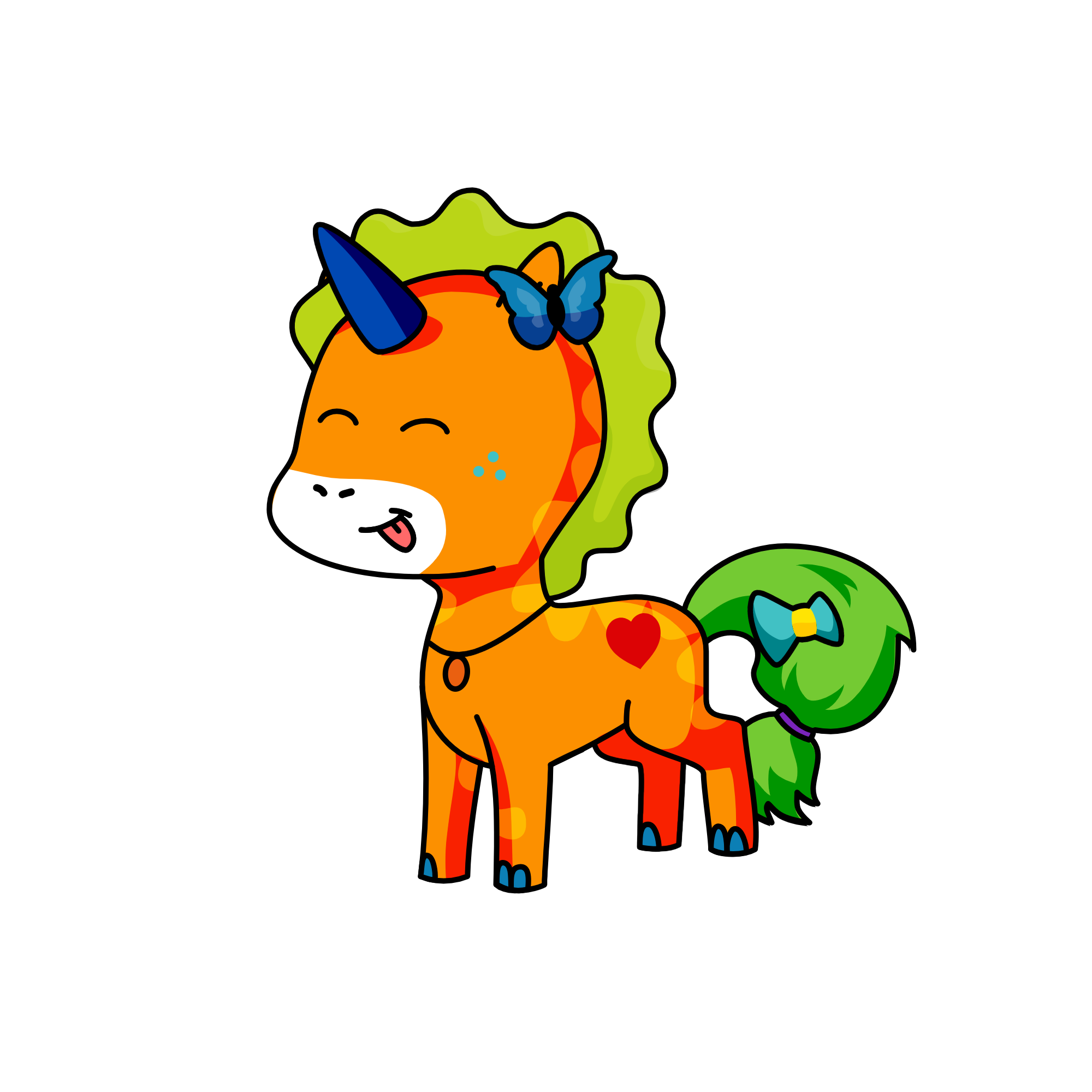 Shooba Dooba, the unicorn