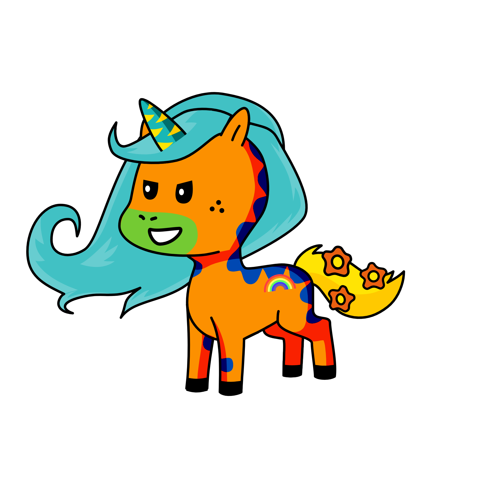 Moooooo, the unicorn