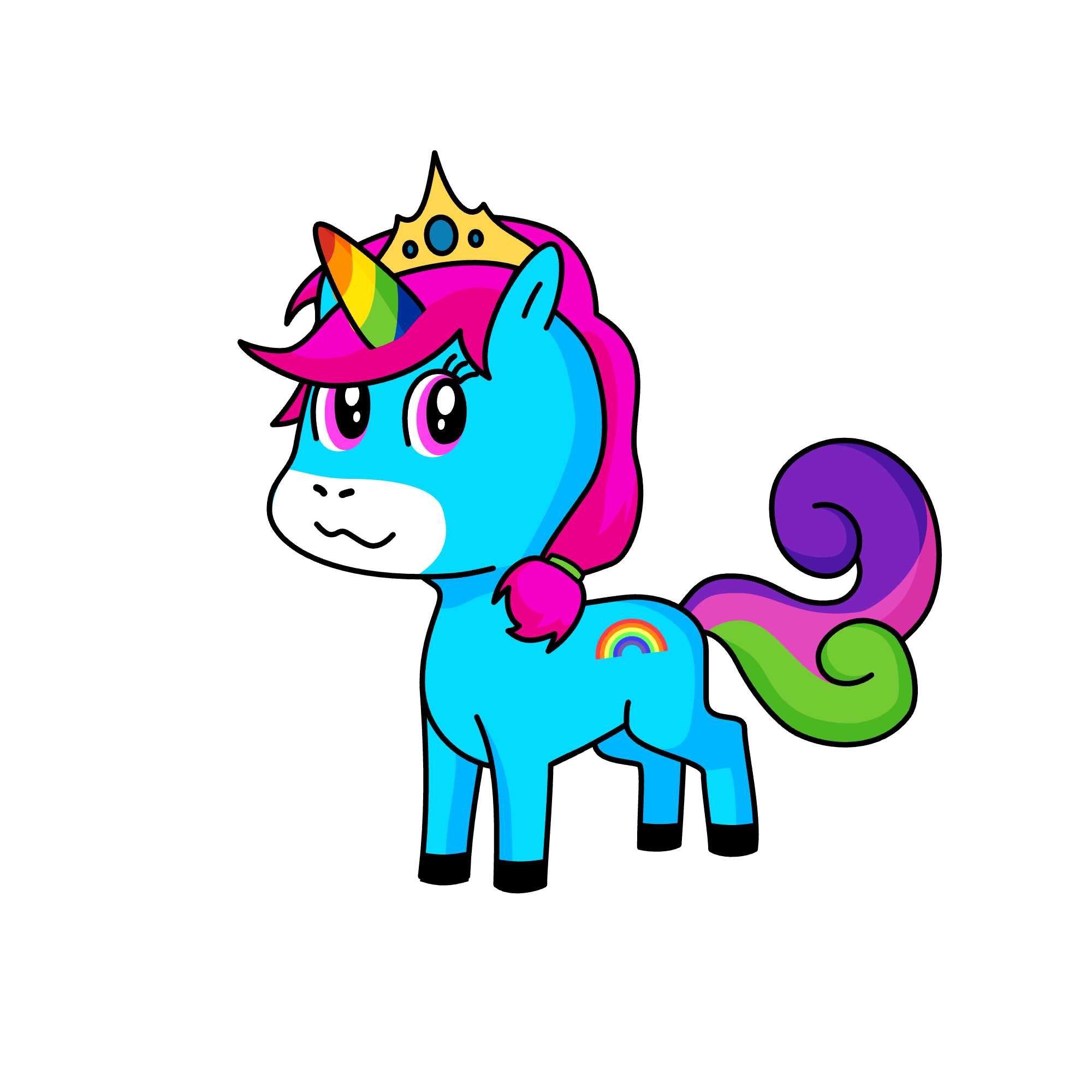 Sparkle, the unicorn