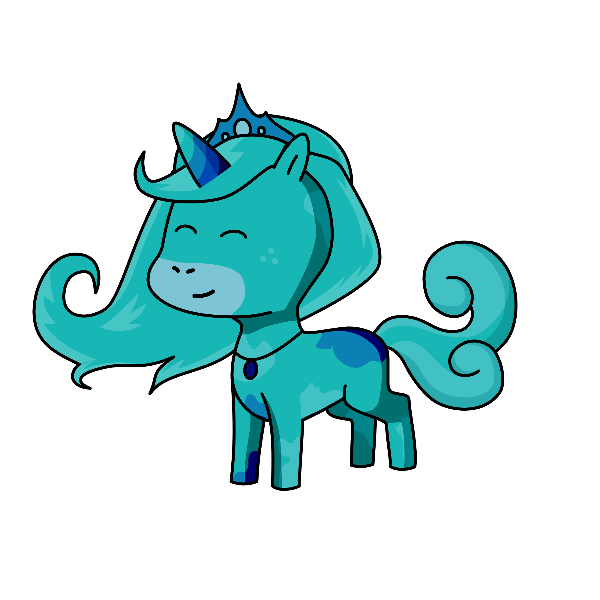 aquamarine, the unicorn