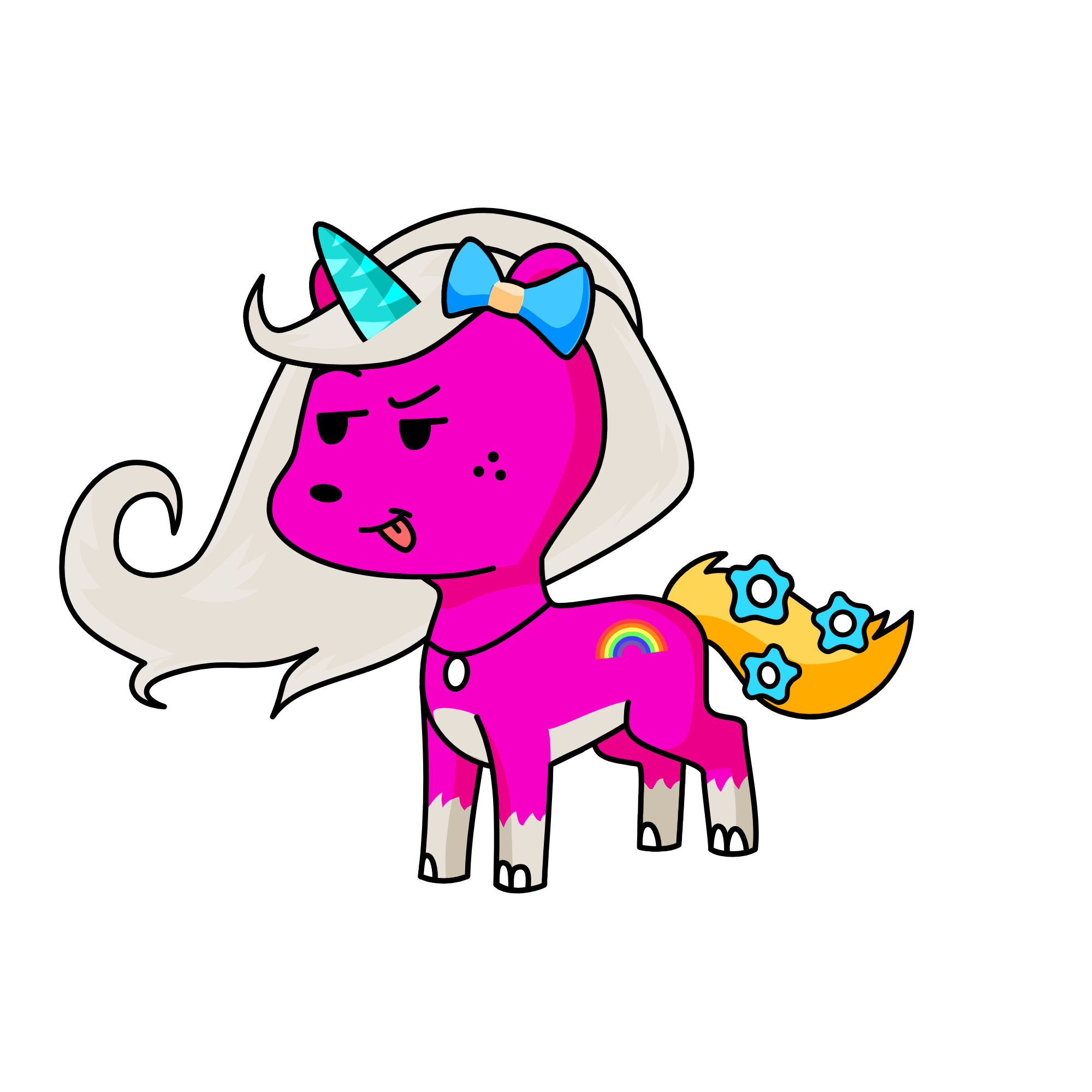 asffafdffuck, the unicorn