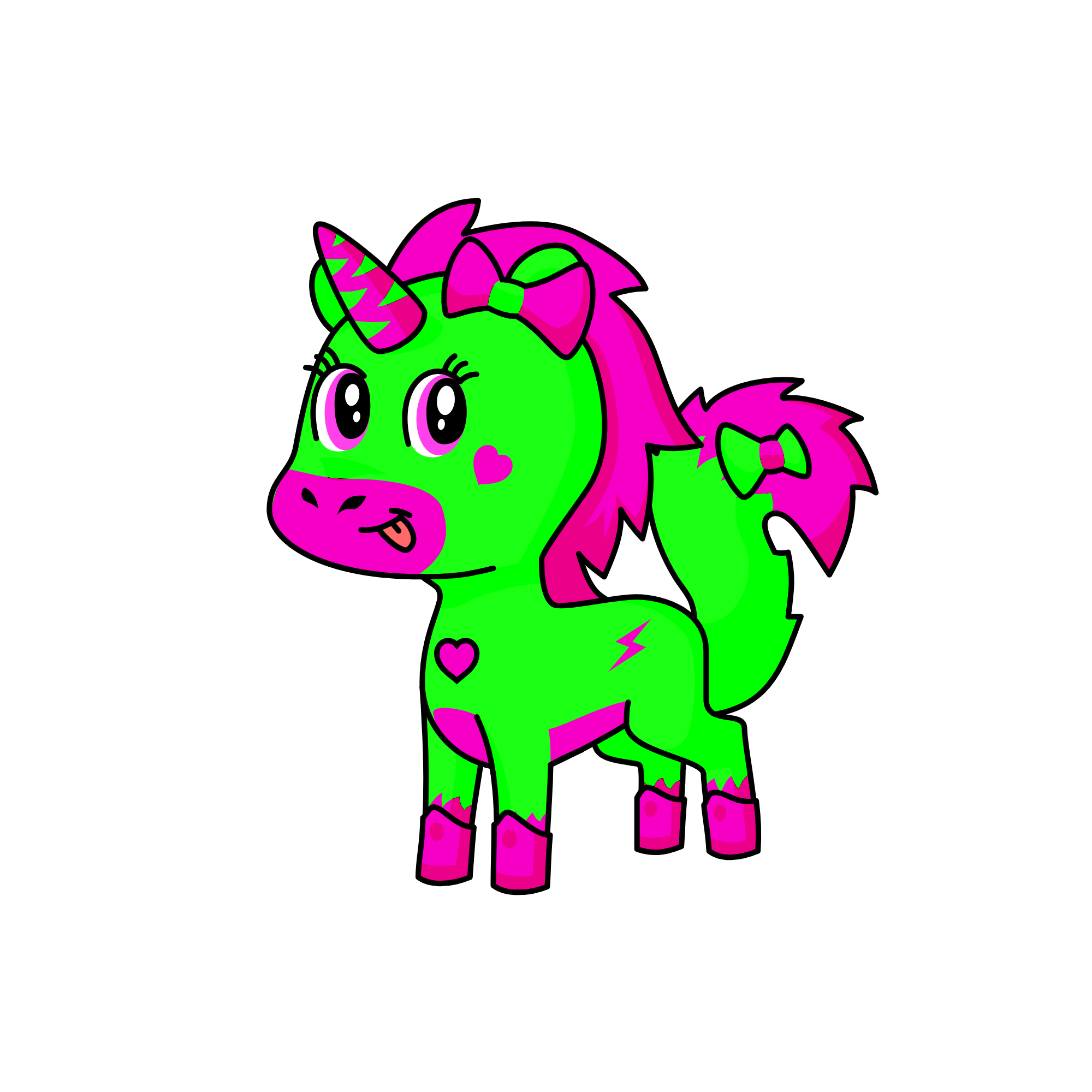 SCENECORN, the unicorn