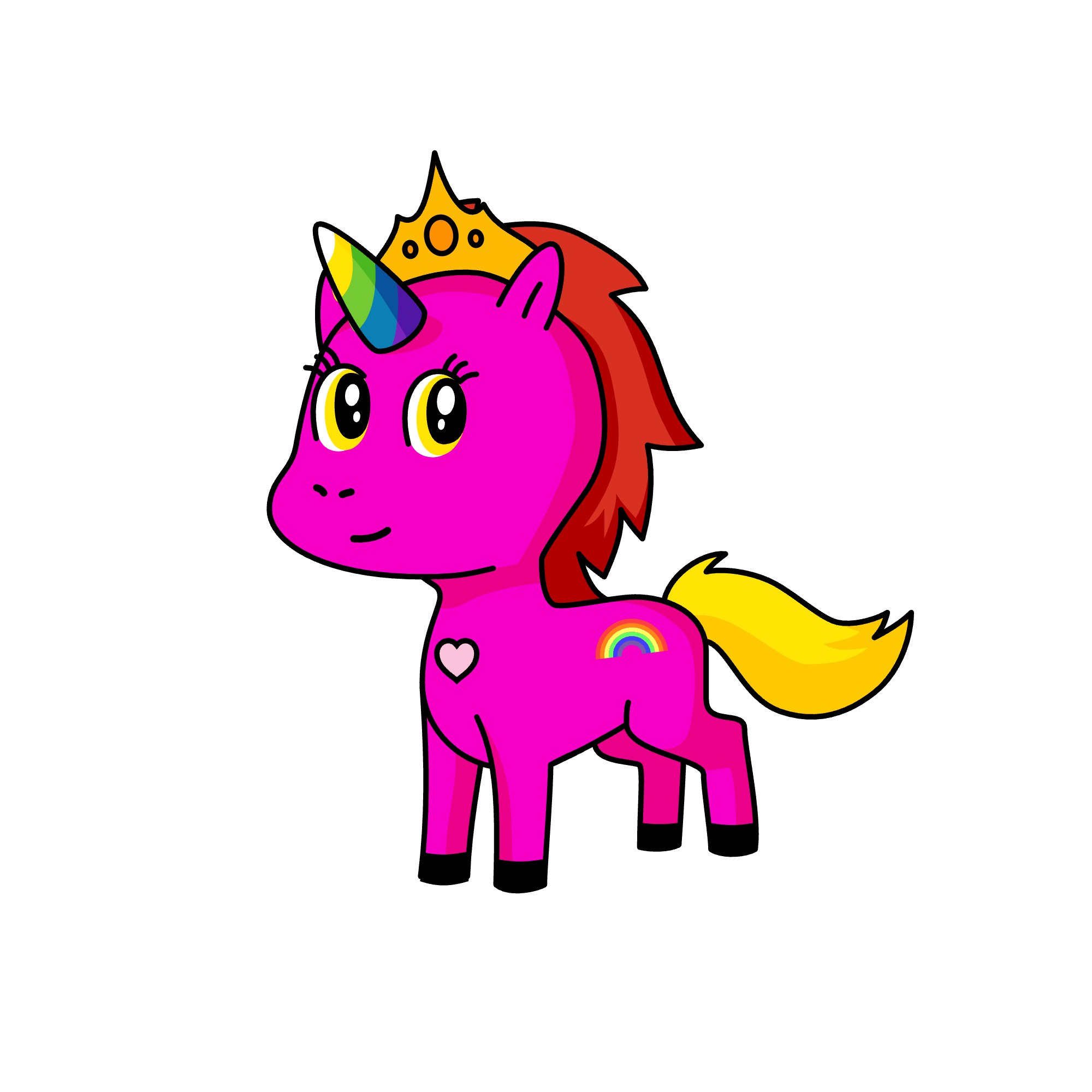 Rosa, the unicorn