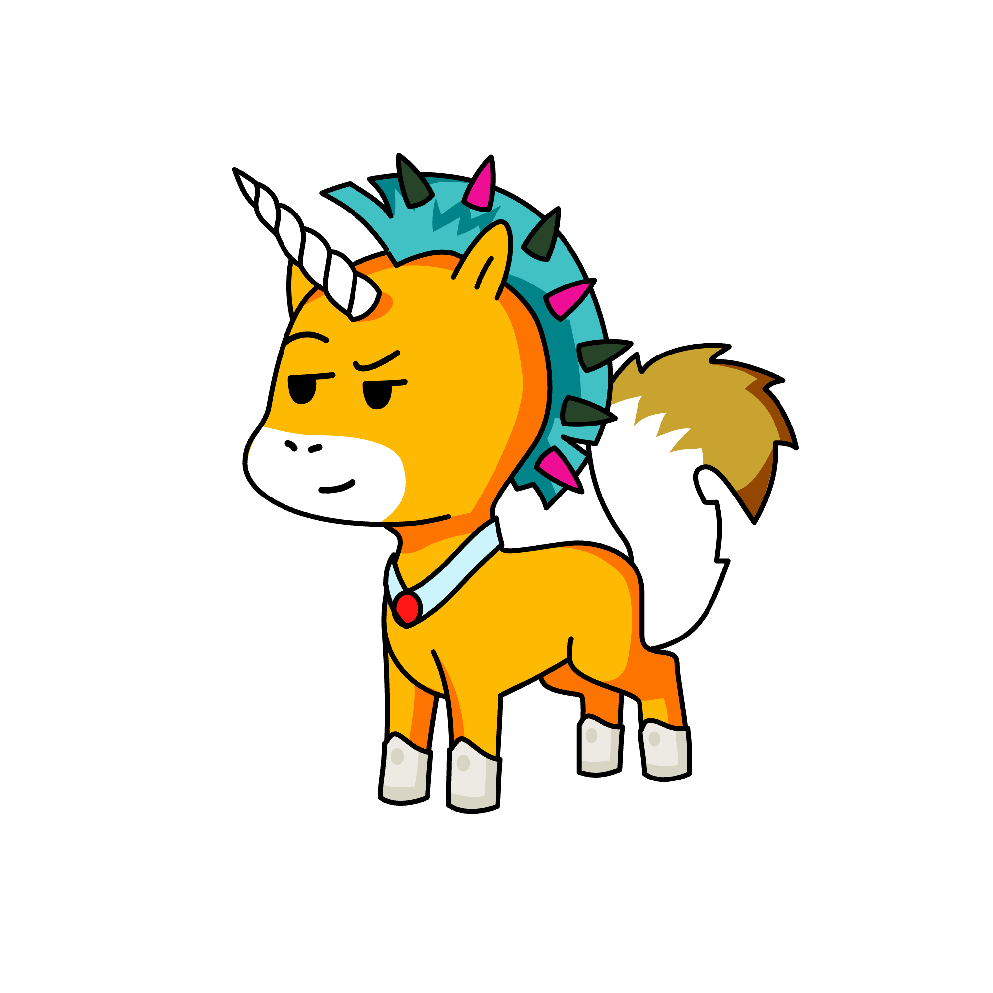 O to do school b, the unicorn